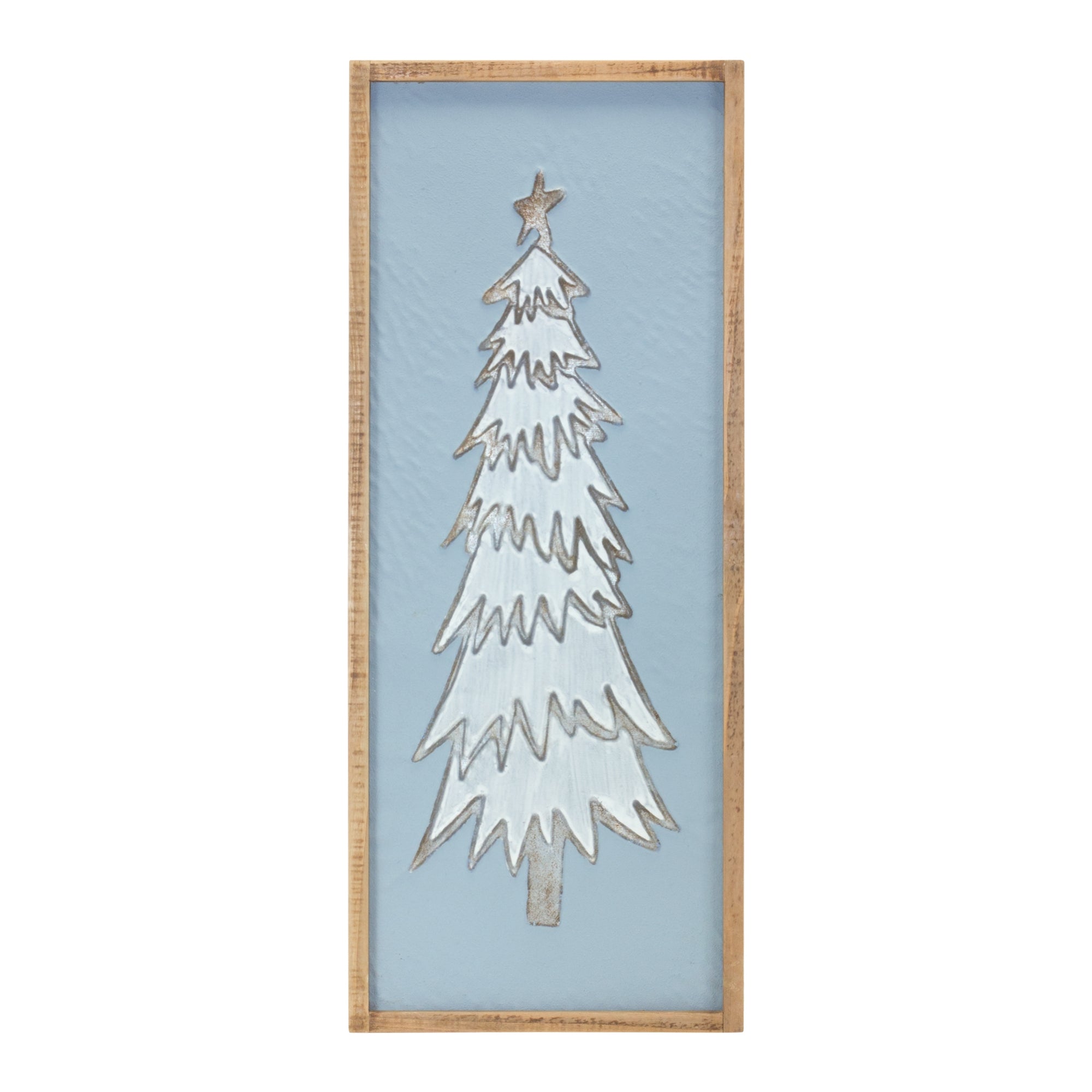 Tree Frame 10.75"L x 26.75"H Iron/Wood