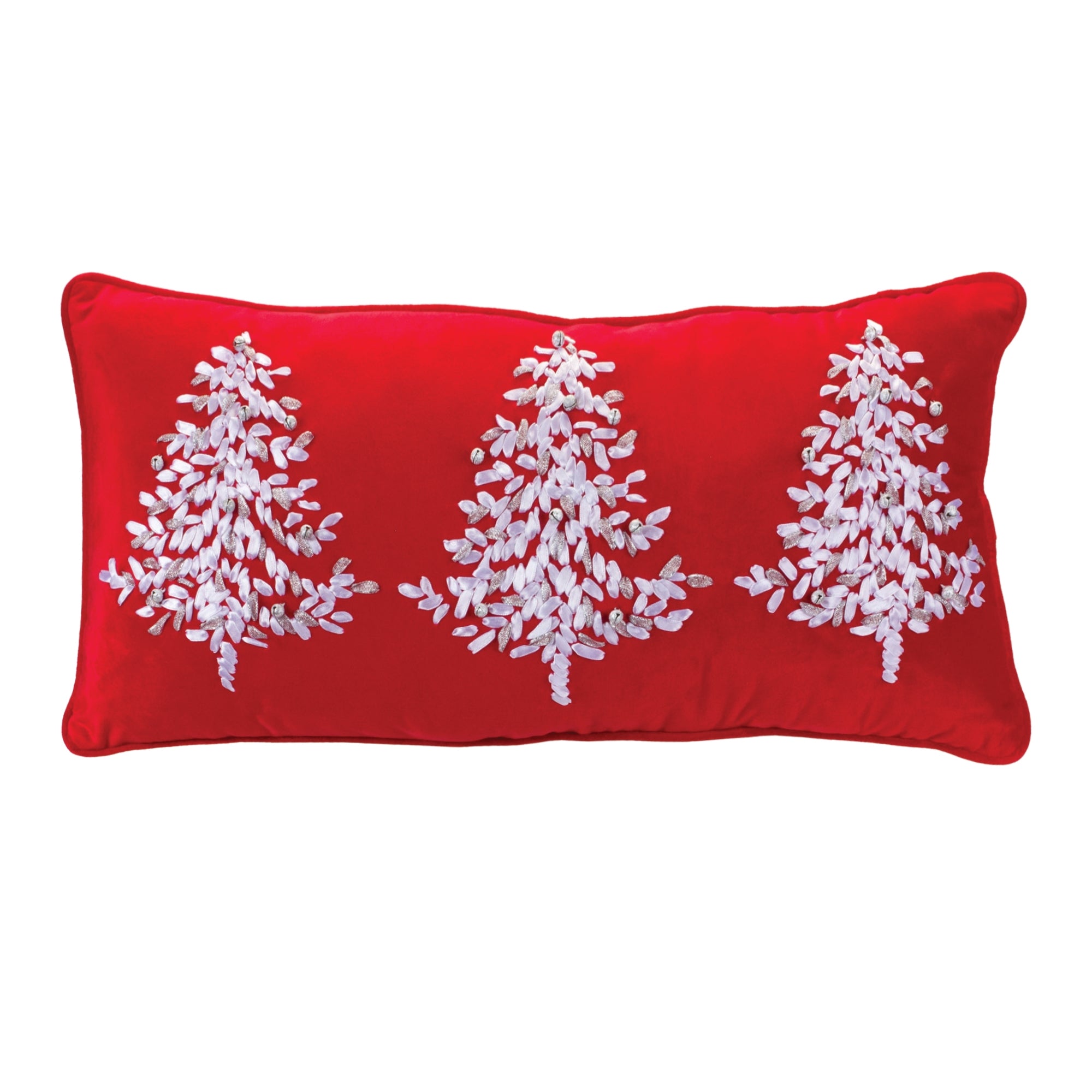 Pillow w/Trees 22.5"L x 11"H Polyester