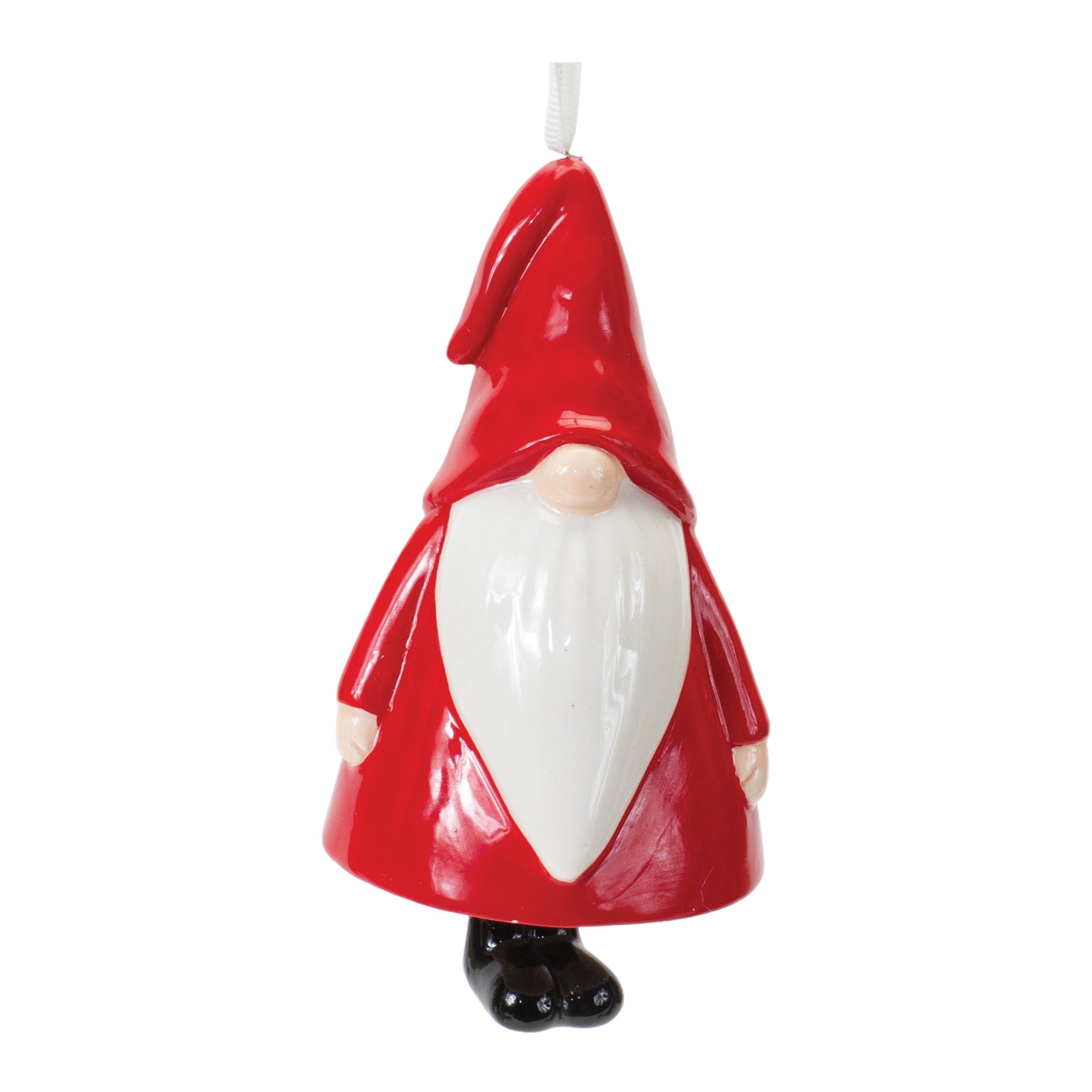 Gnome Ornament 4.5”H Ceramic