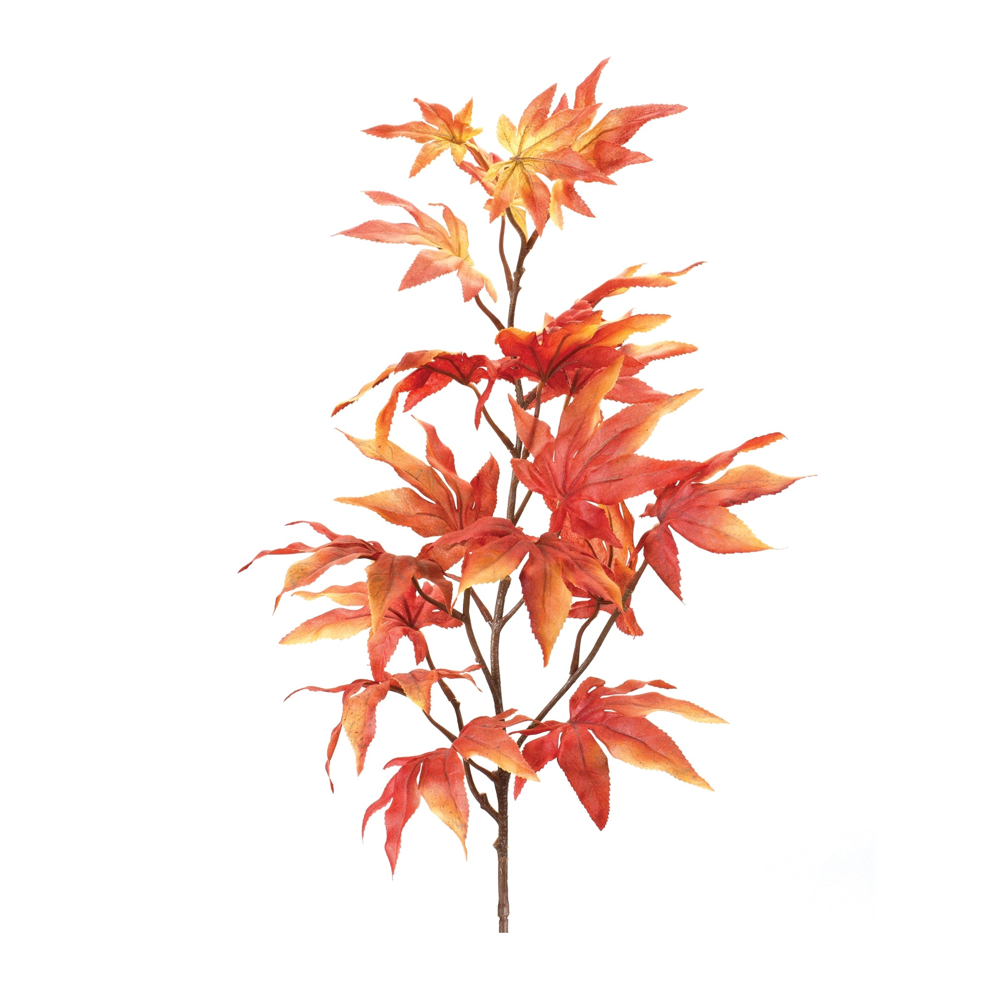 Fall Leaf Spray 29.5”H Polyester
