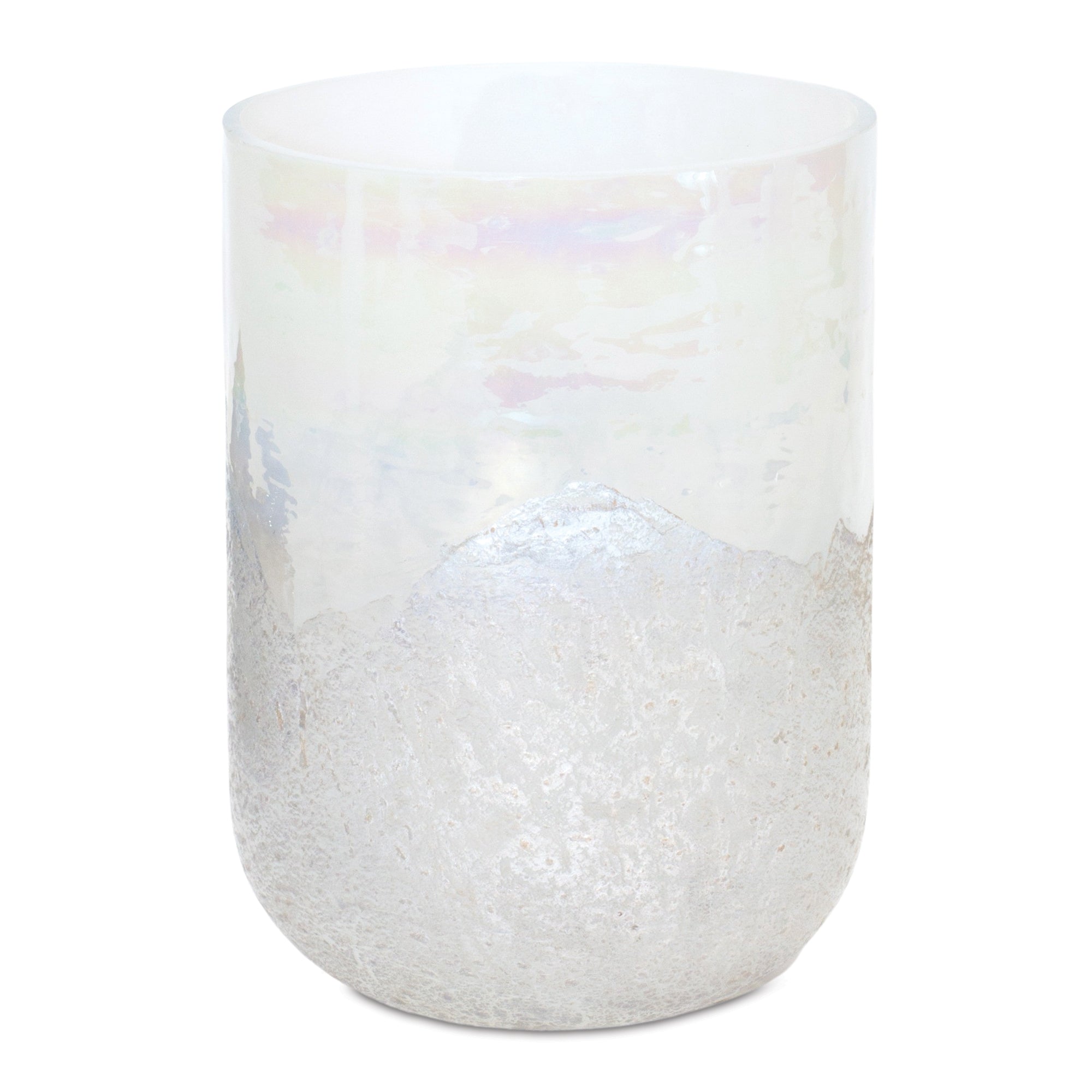 Candle Holder 5"D x 7"H Glass