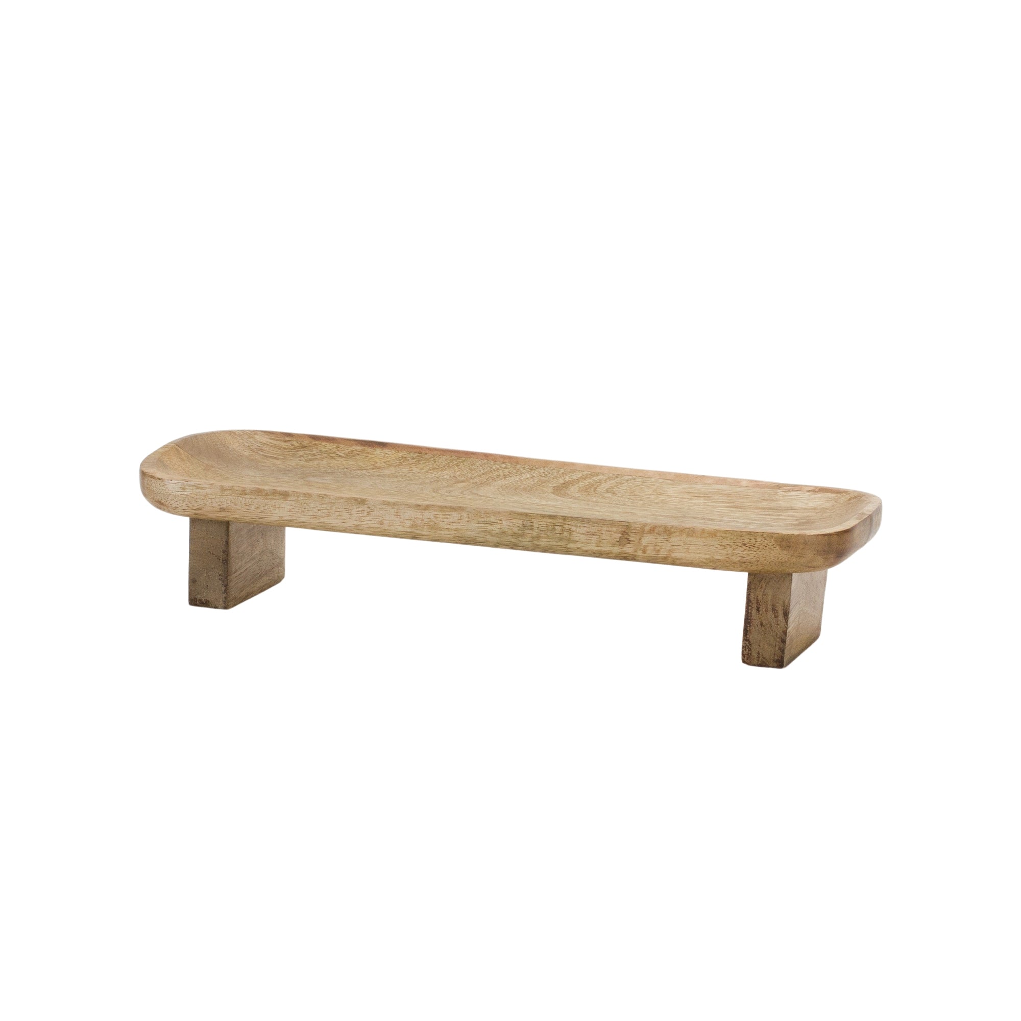 Tray 14"L x 5.25"W x 2.75"H Wood