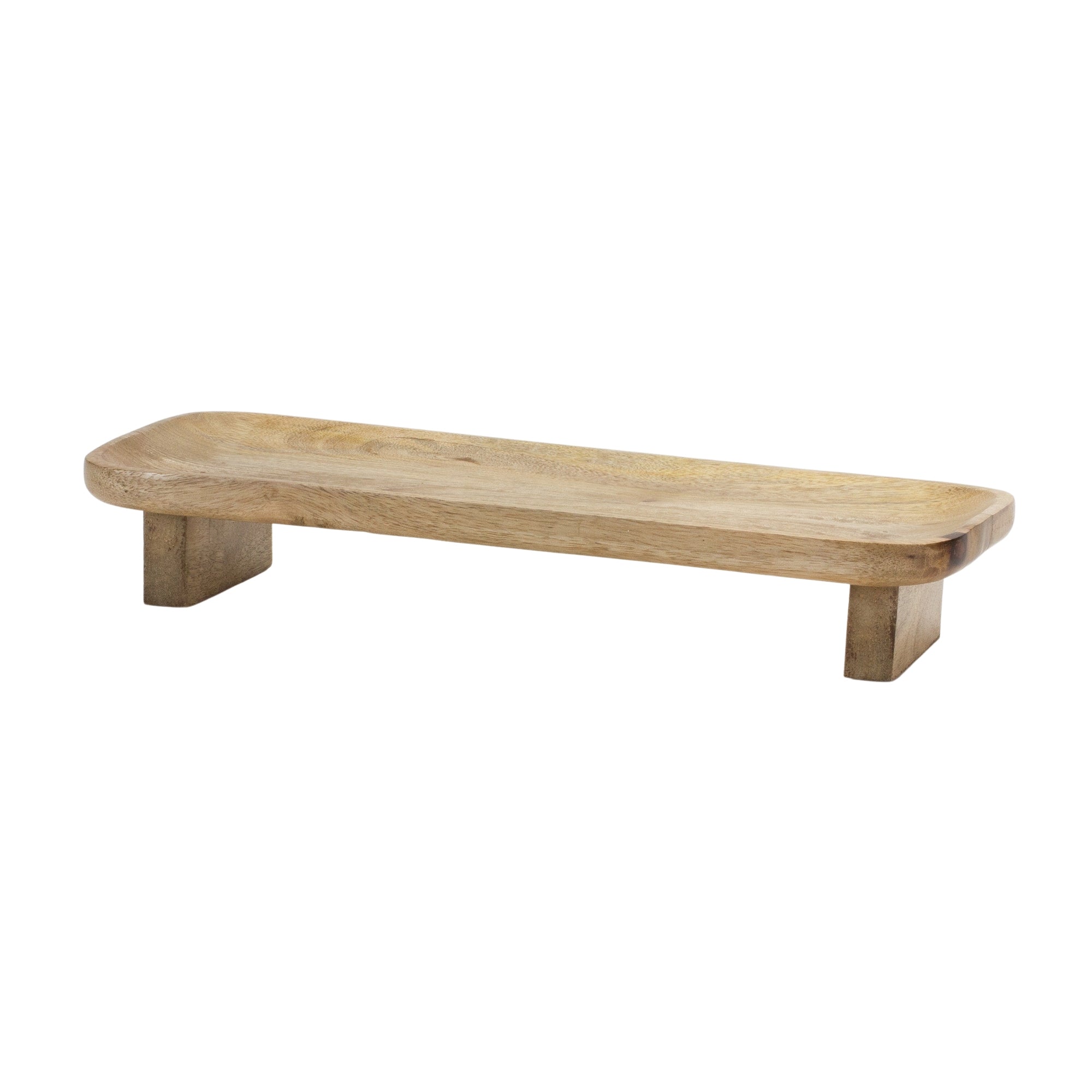 Tray 16"L x 6.5"W x 2.75"H Wood