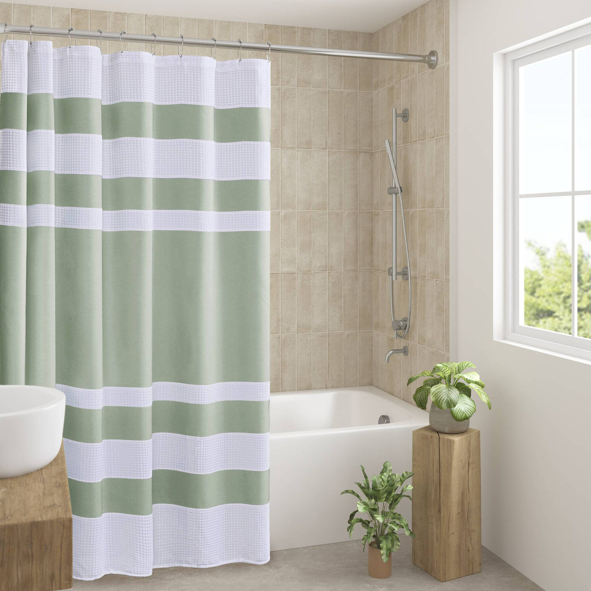 Shower Curtain with 3M Treatment