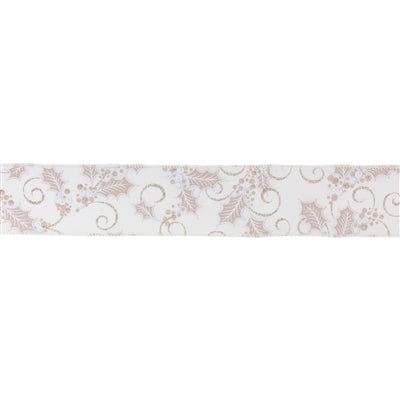 2.5” x 10 Yds. Wired Polyester