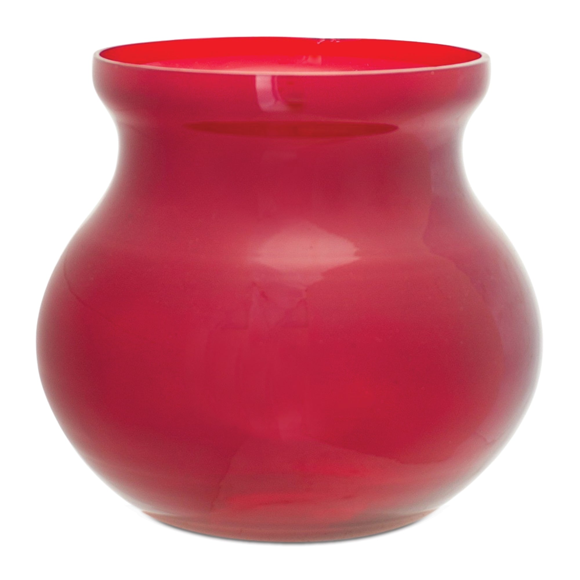 Vase 6”H Glass