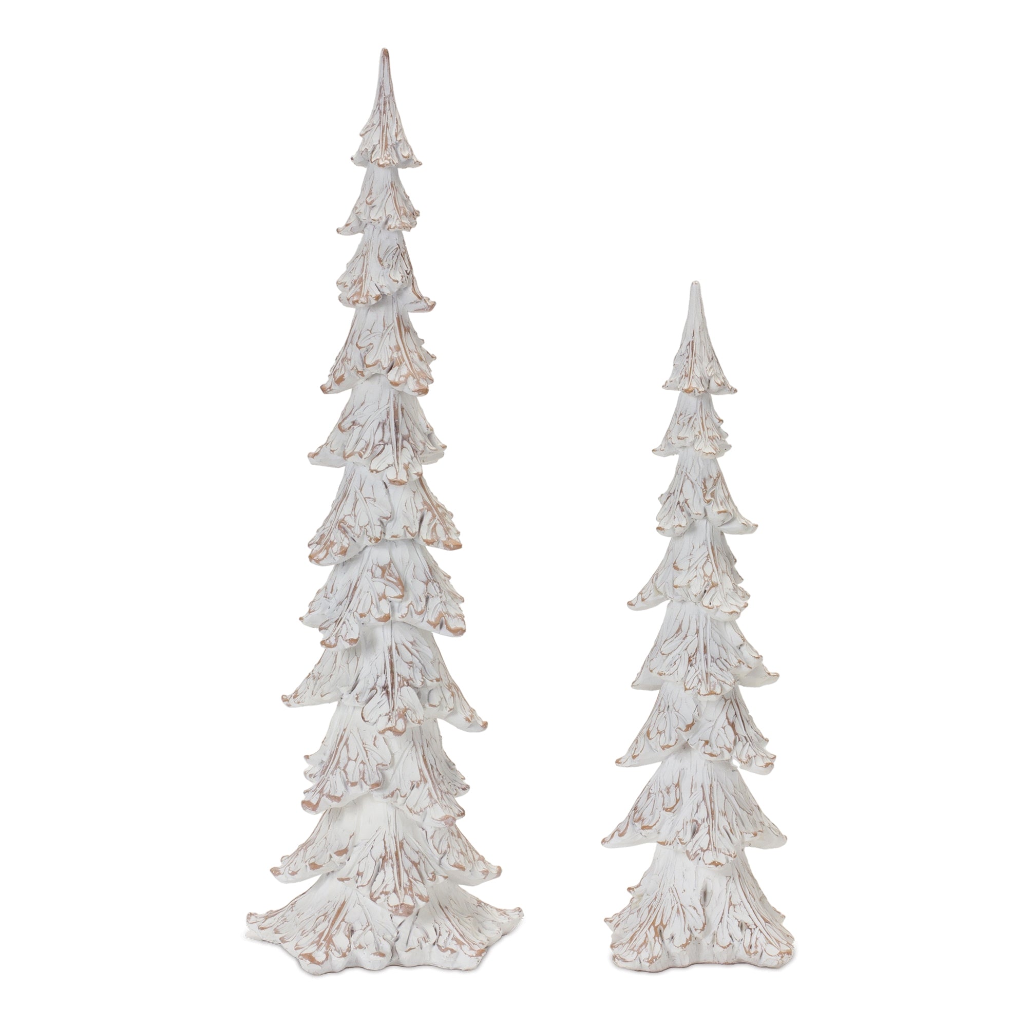 Tree (Set of 2) 15.5"H, 21"H Resin
