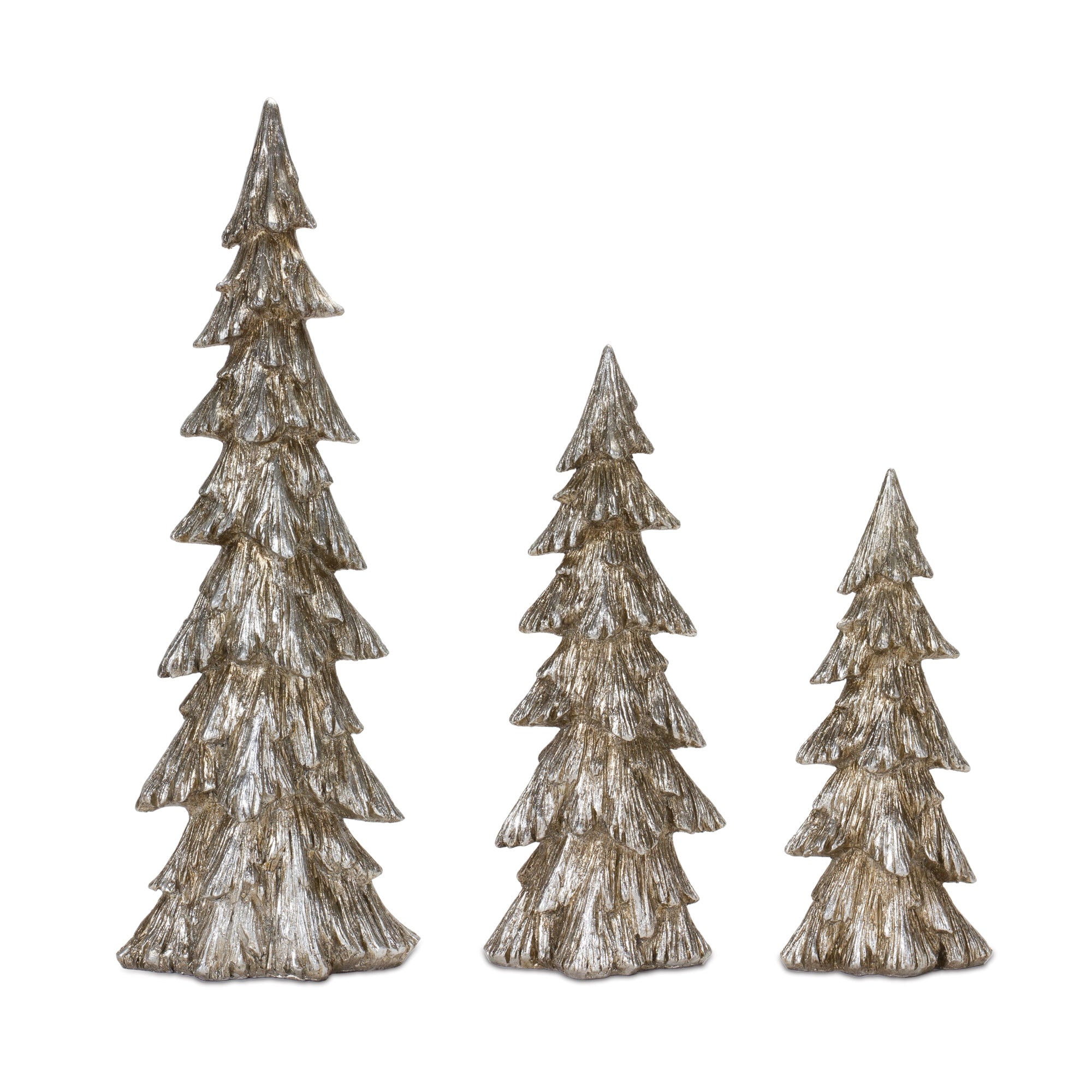 Tree (Set of 3) 15"H, 18"H, 25"H Resin