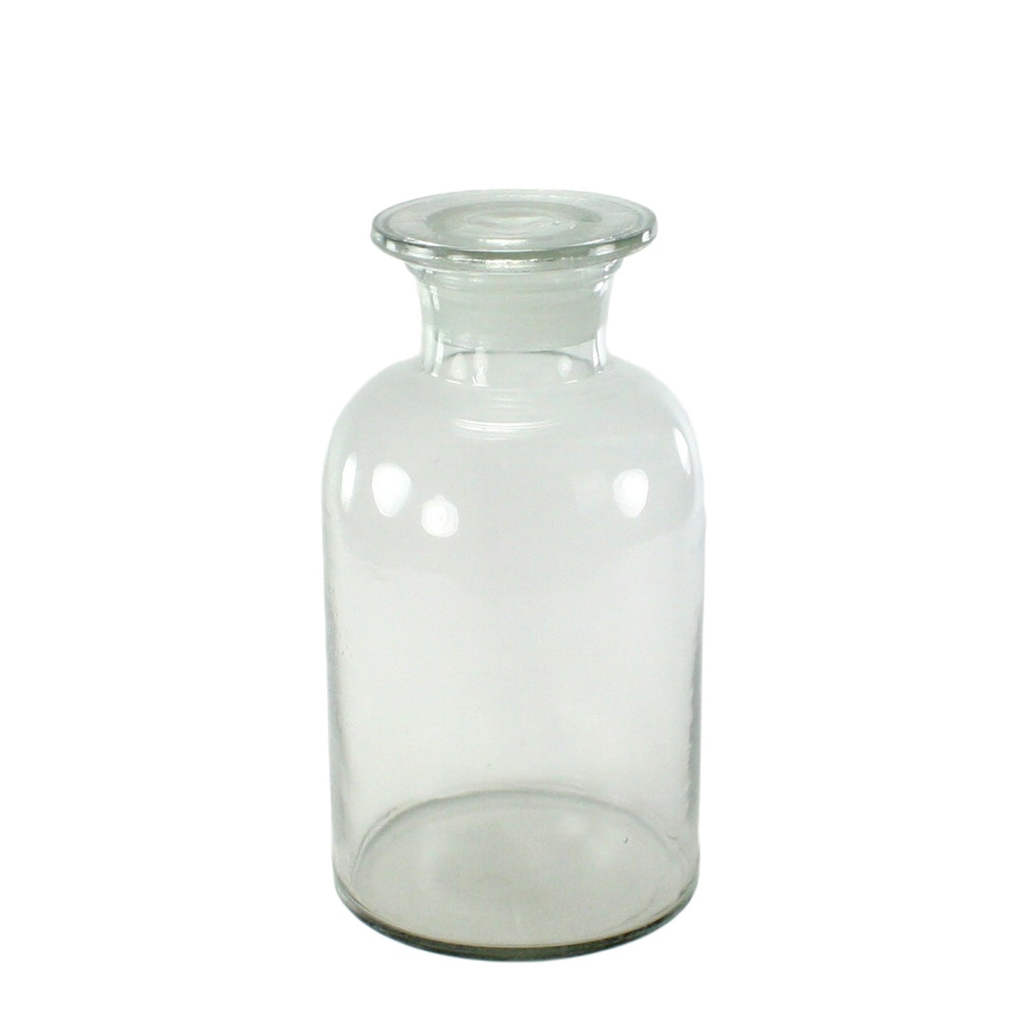 Pharmacy Jar with Stopper - Lrg - Clear