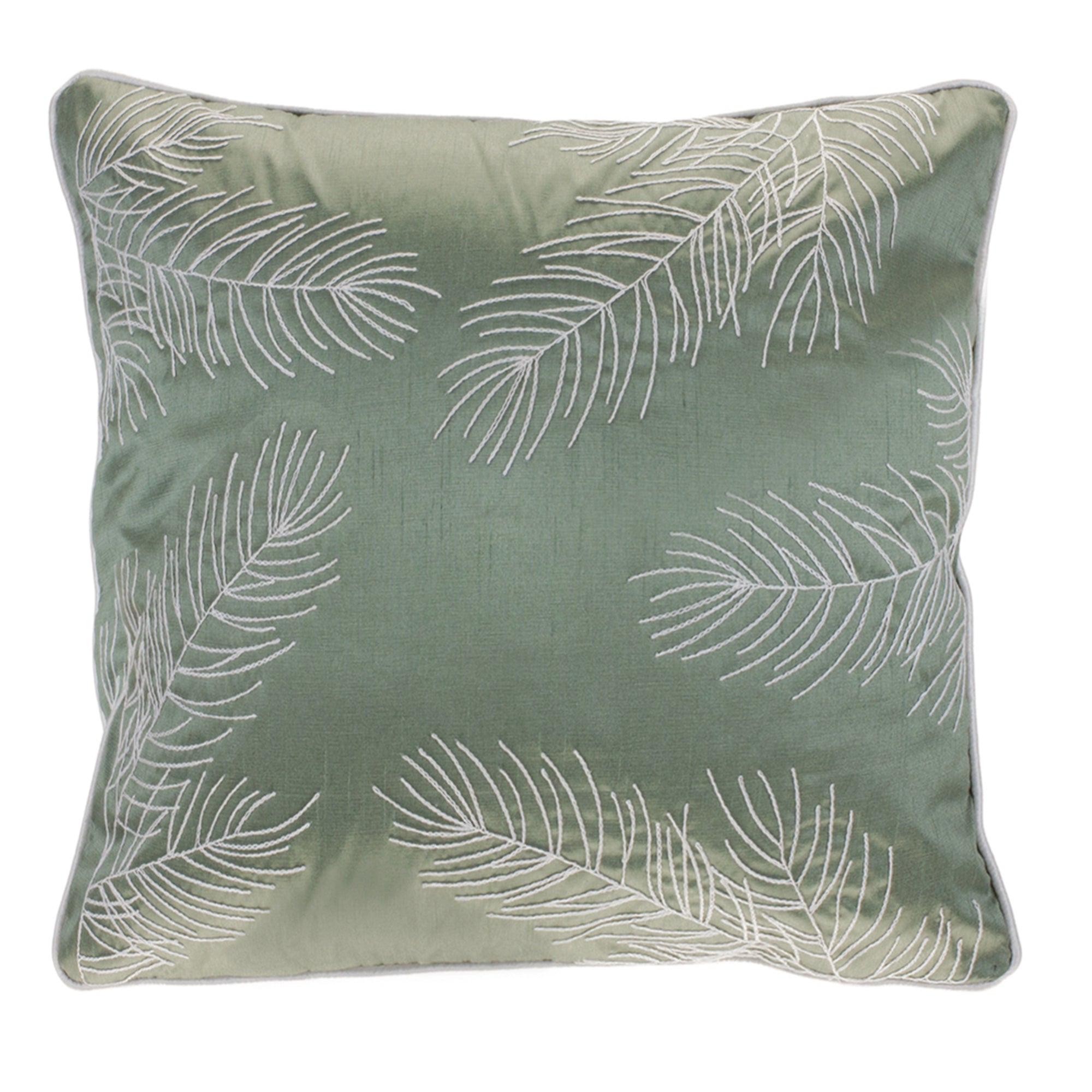 Pillow w/Pine Pattern 16”SQ Polyester