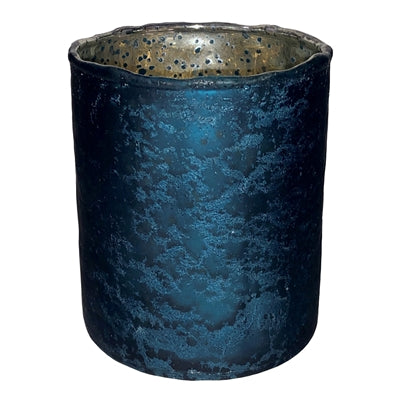 Glass Votive - Dark Blue
