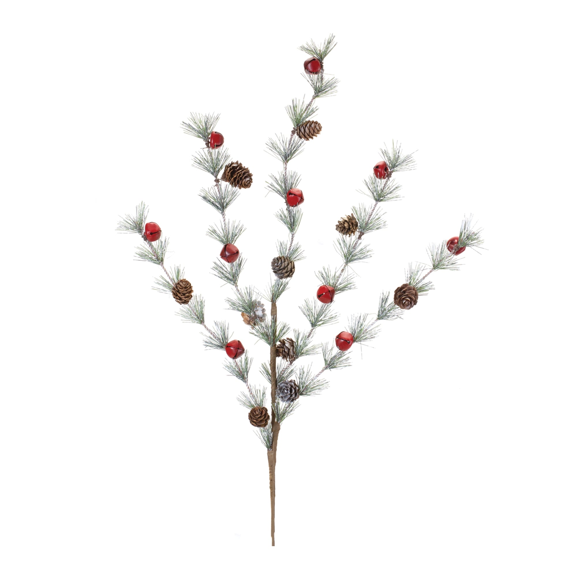 Pine/Bell/Cone Spray 32”H /Cone