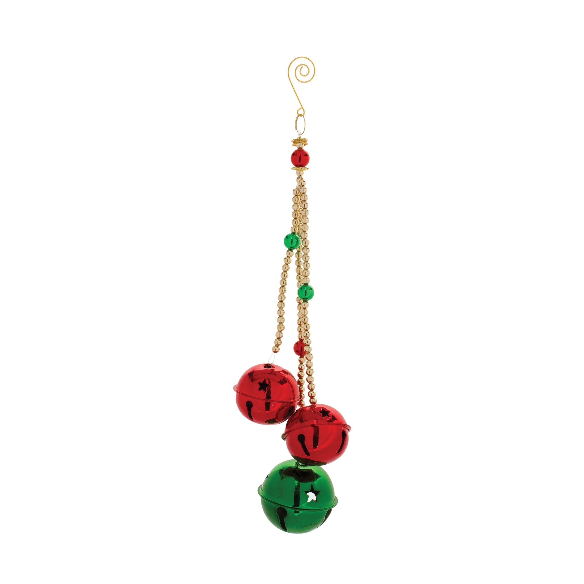 Bell Ornament 13.5”H Iron/