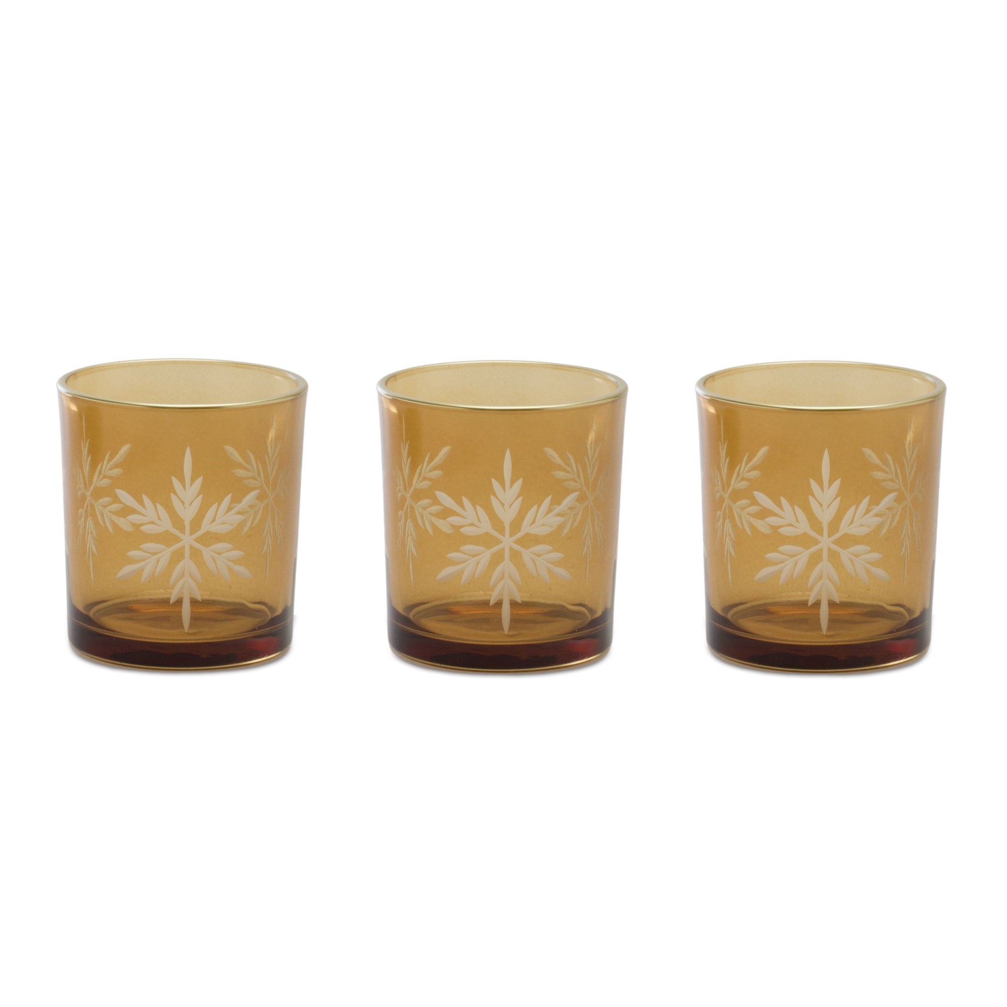 Votive Holder (Set of 3) 3”H Glass