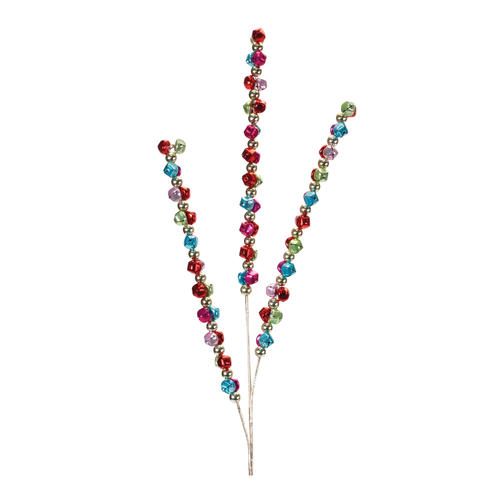 Jingle Bell Spray 32”H Iron/