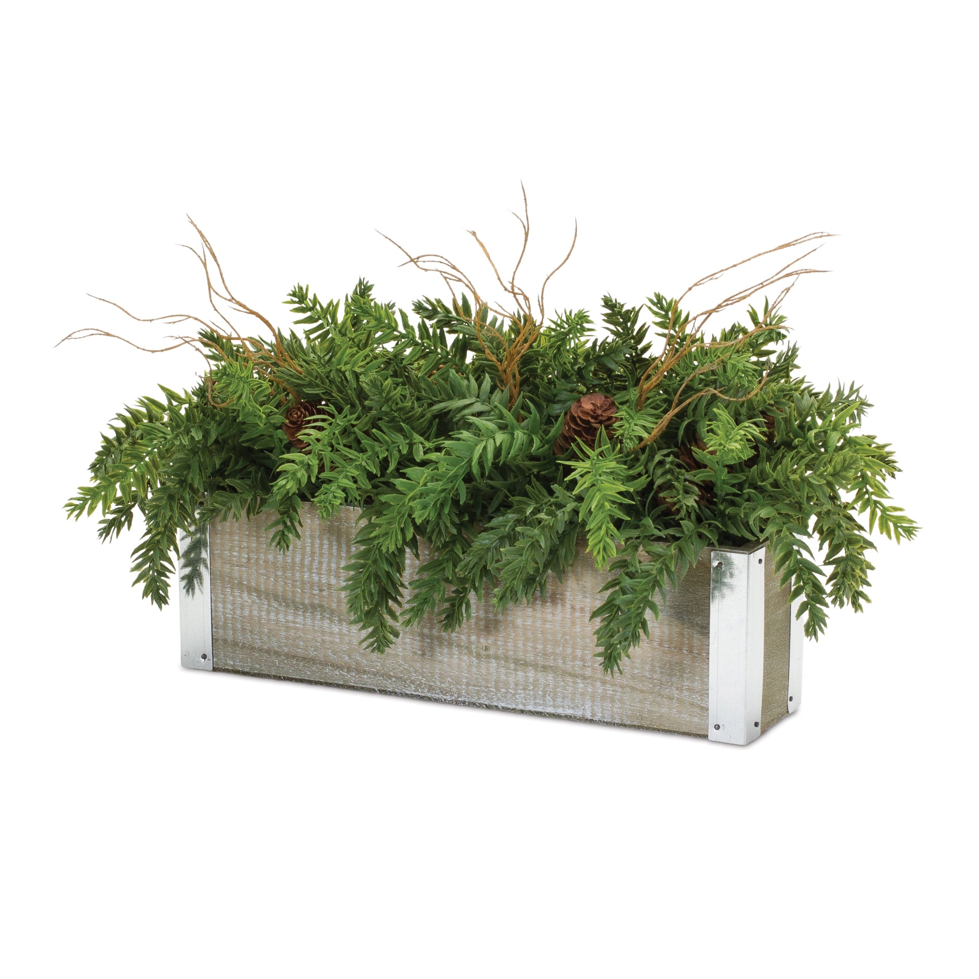 Pine Centerpiece 20"L x 10.5"H /Wood