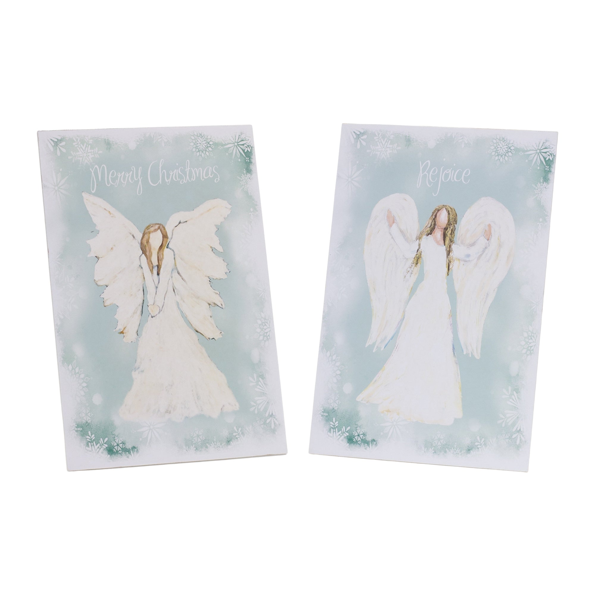 Angel Sign (2 Asst) 8"L x 11"H Wood/Wood