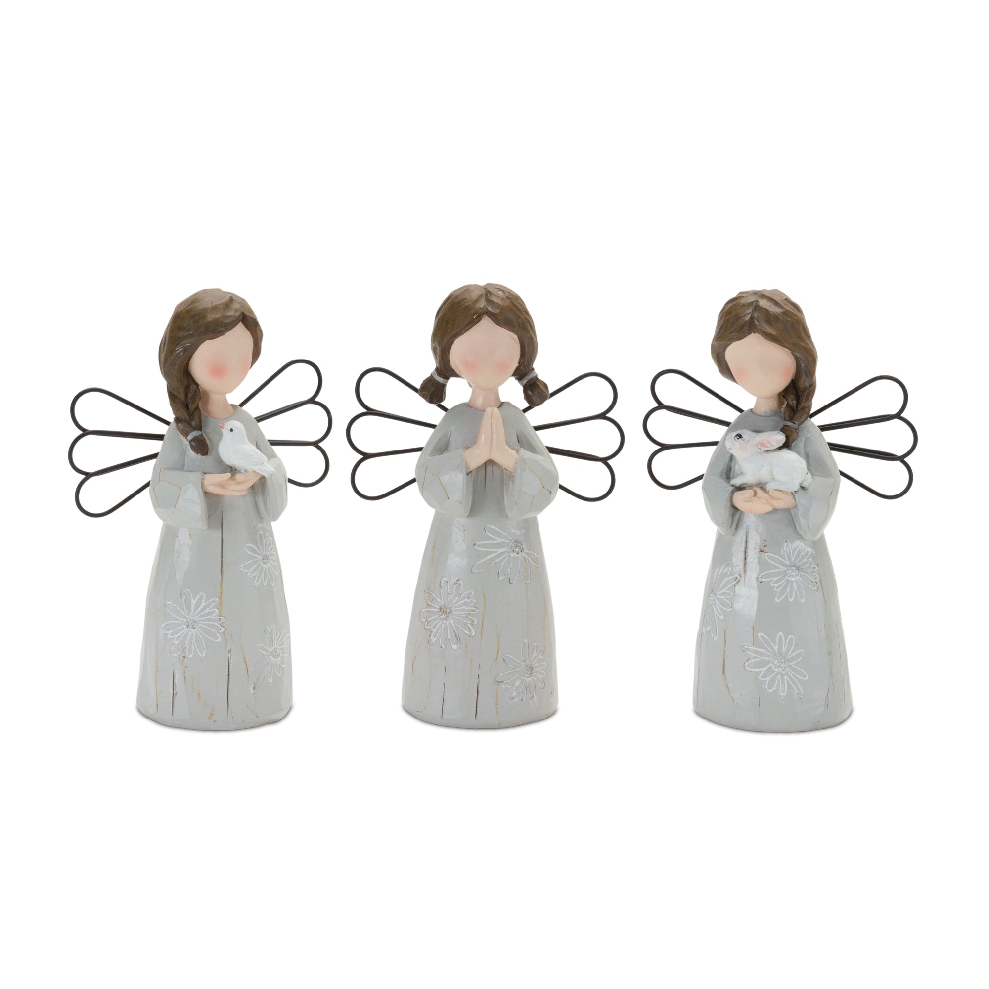 Angel (3 Asst) 6”H Resin