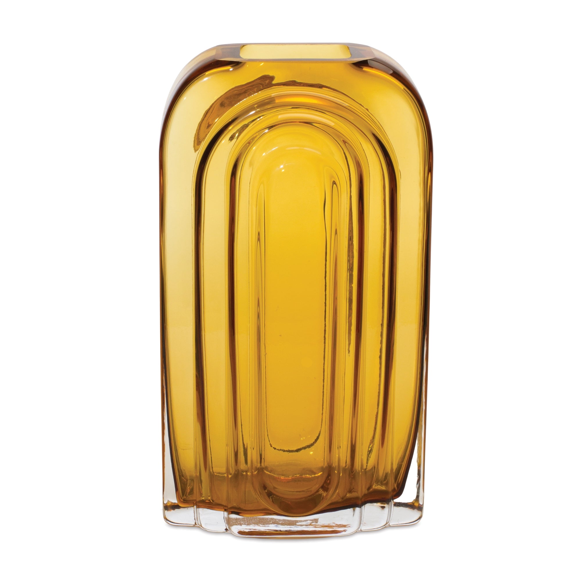 Vase 9.75”H Glass
