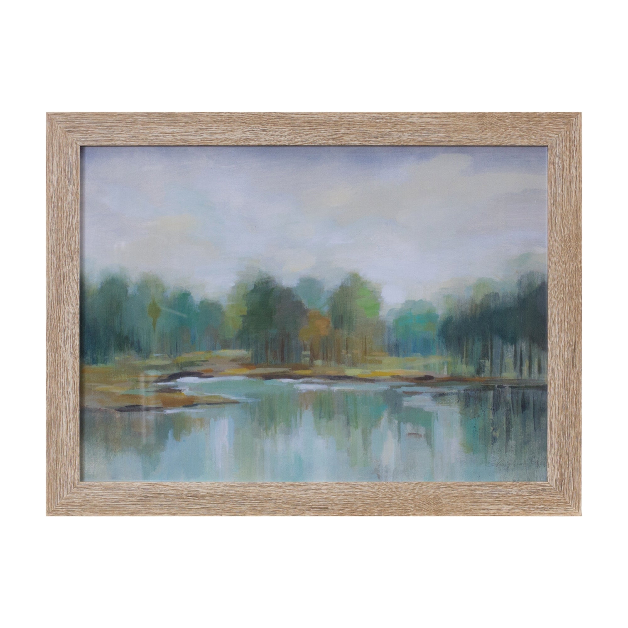 Lake Landscape Print 15.75"L x 11.75"H /Paper