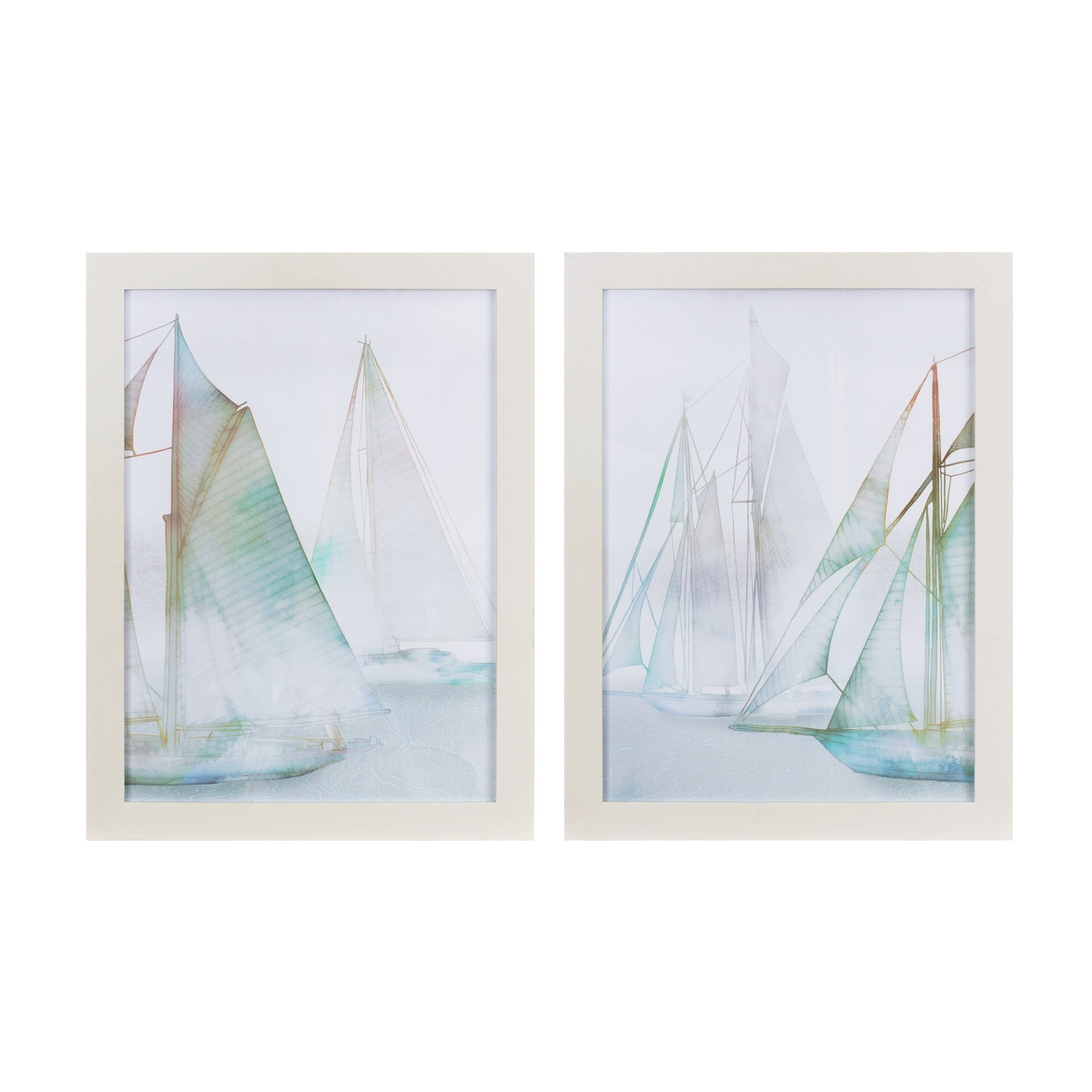 Sail Boat Print (2 Asst) 11.75"L x 15.75"H /Paper