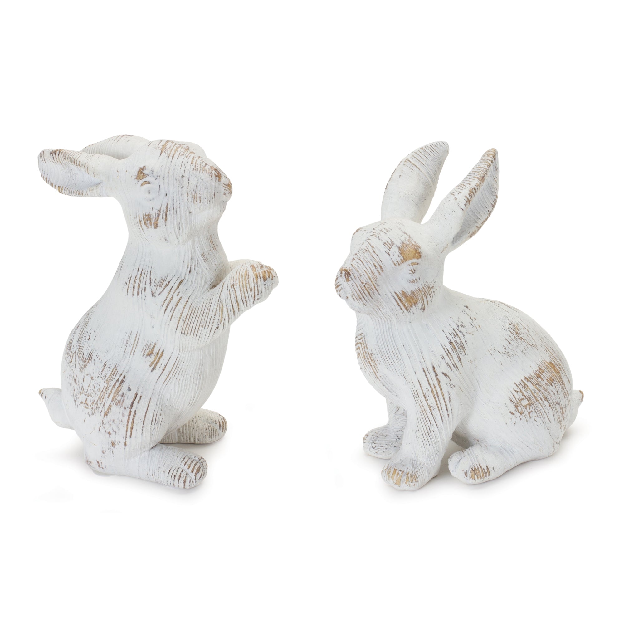 Rabbit (2 Asst) 5.5"H, 6.5"H Resin