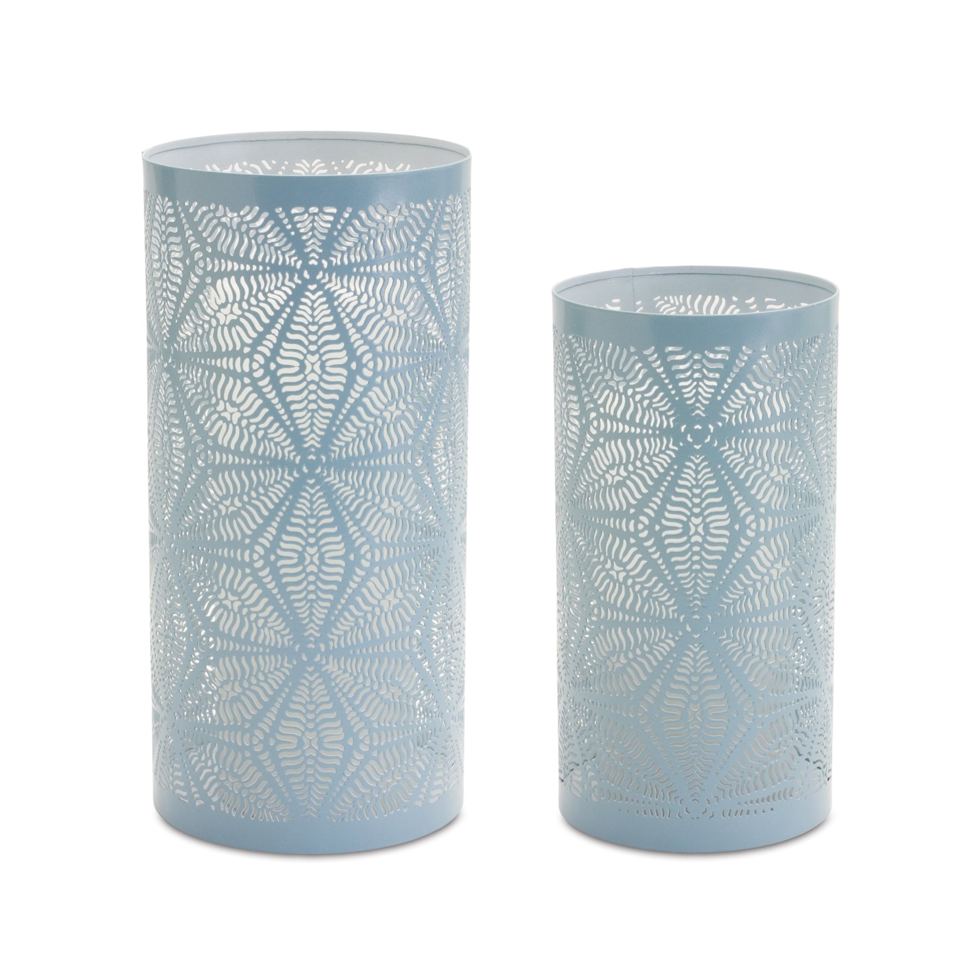 Candle Holder (Set of 2) 7.75"H, 10"H Iron