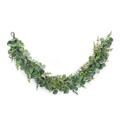 Mixed Eucalyptus Garland 5'L Polyester