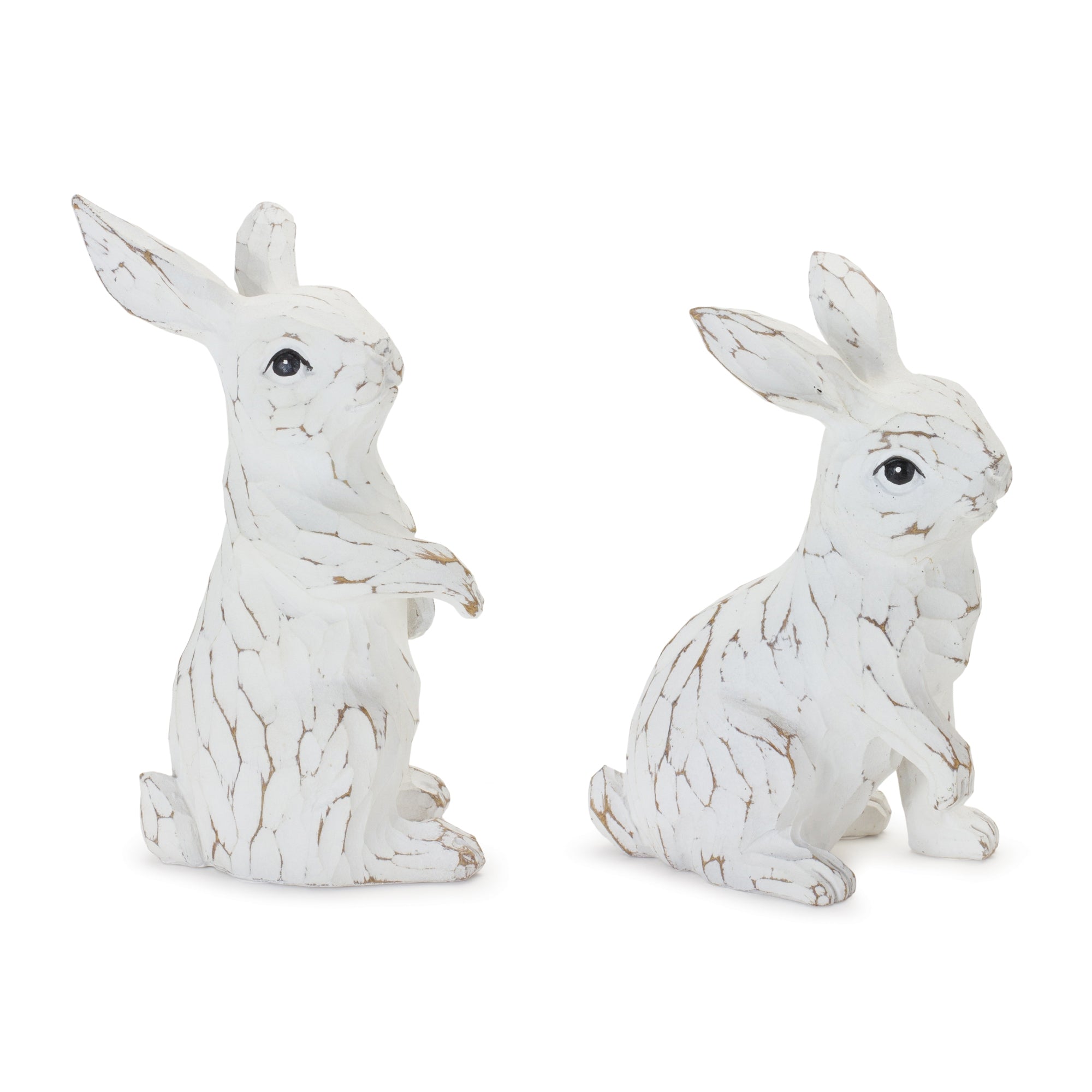 Bunny (2 Asst) 6"H, 7.5"H Resin