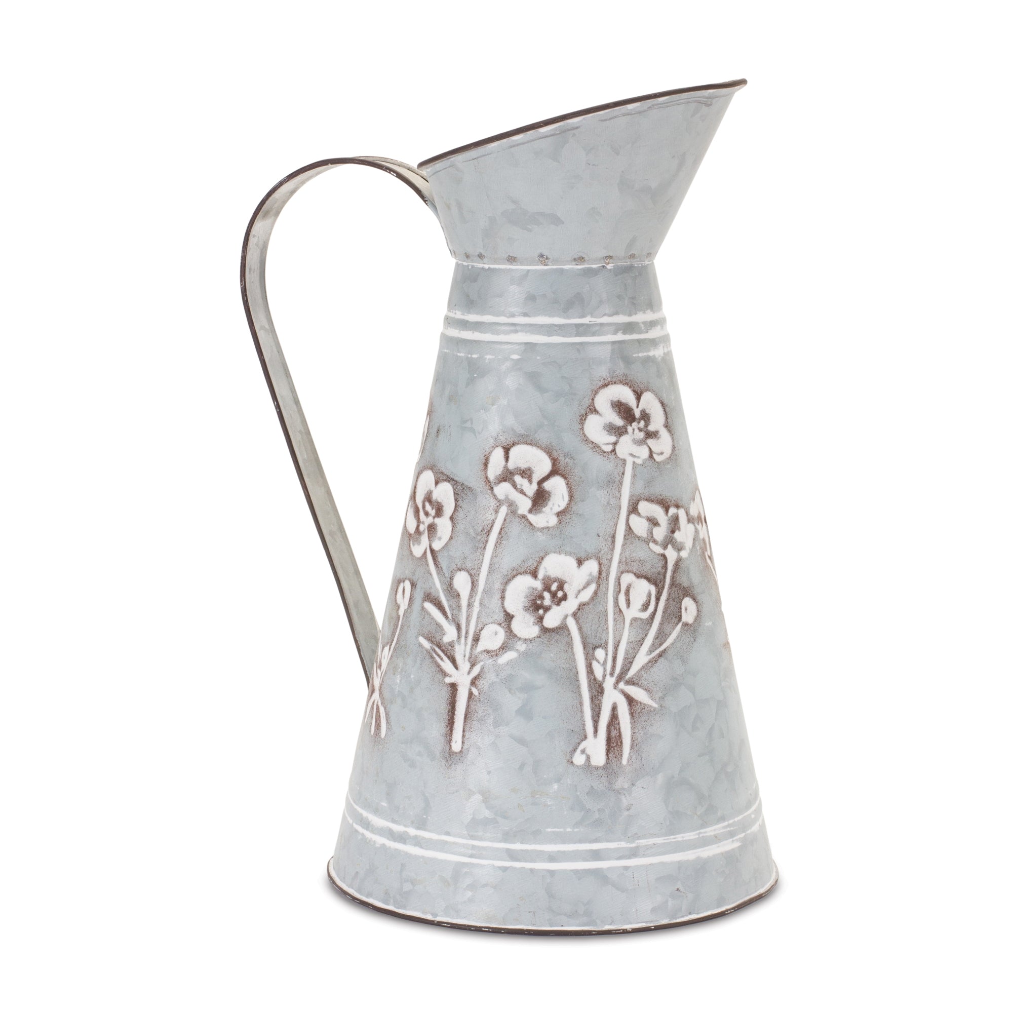 Pitcher 12.5”H Metal