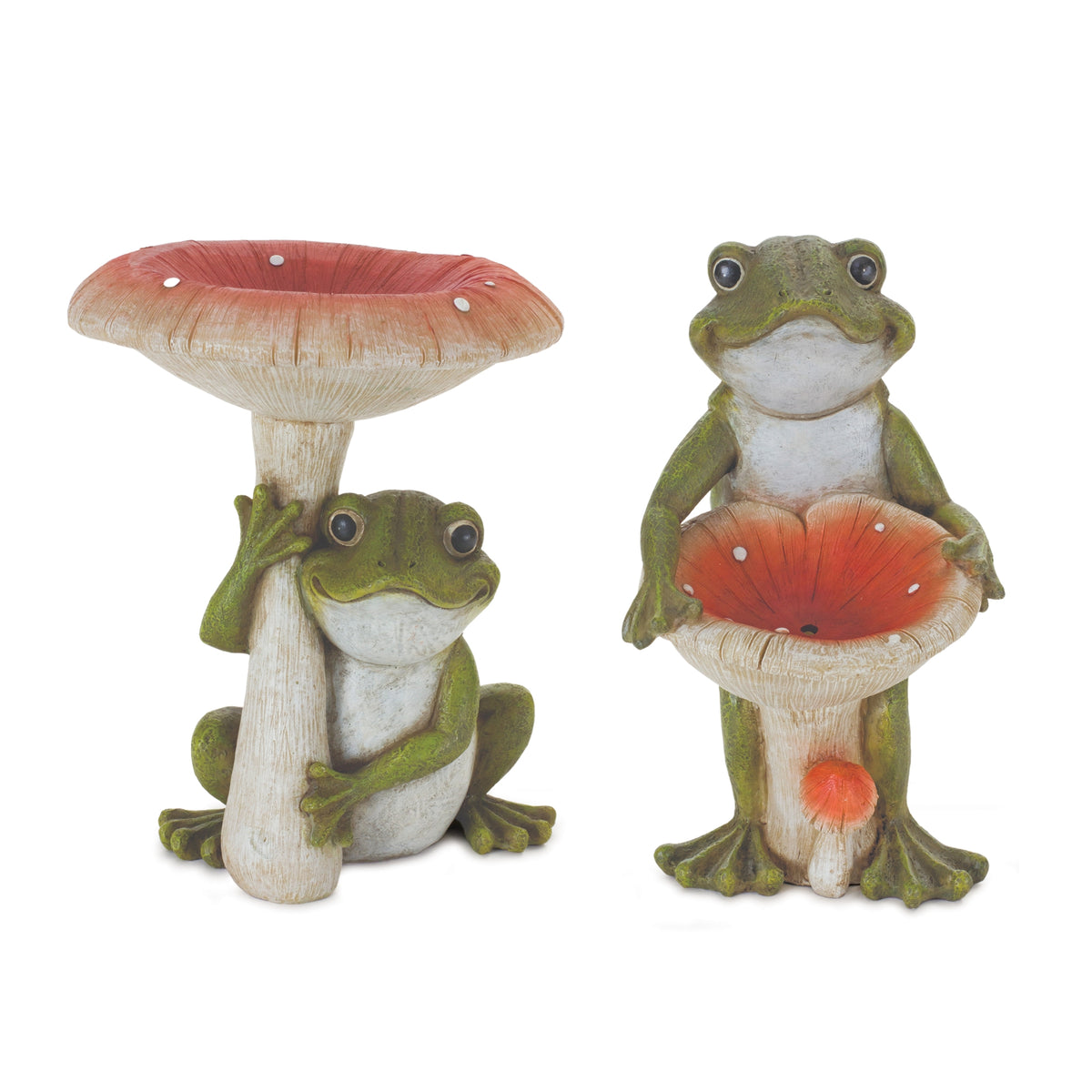 Frog w/Mushroom (S/2)