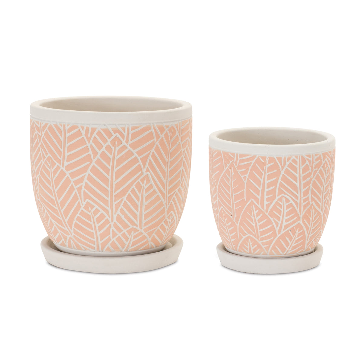 Pot w/Saucer (S/2)