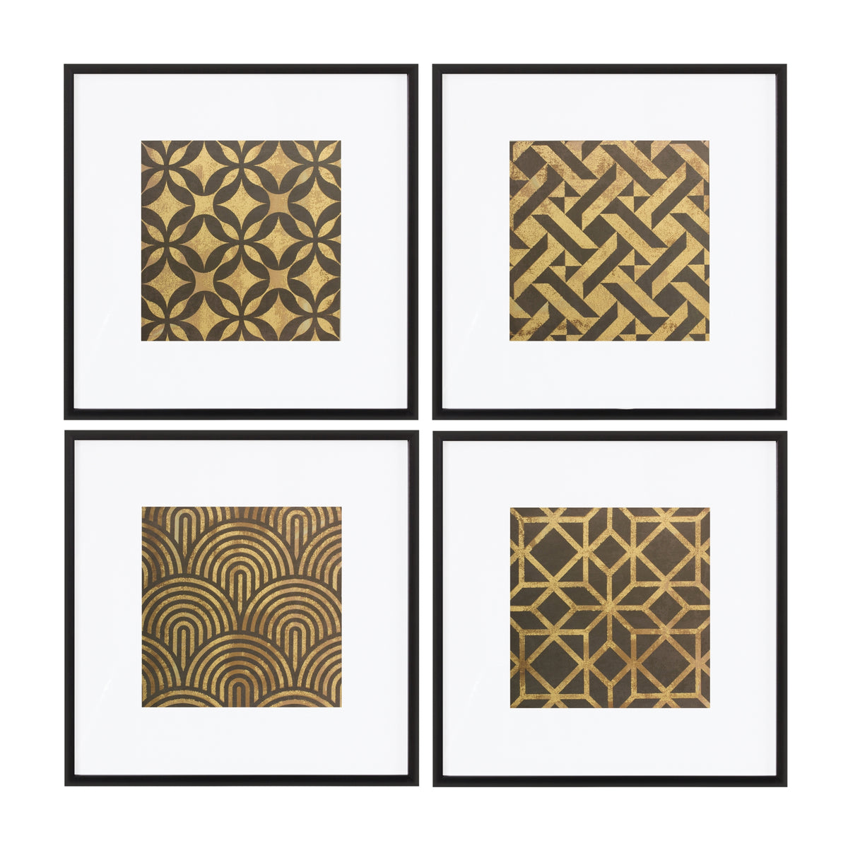 Geometric Print (S/4)