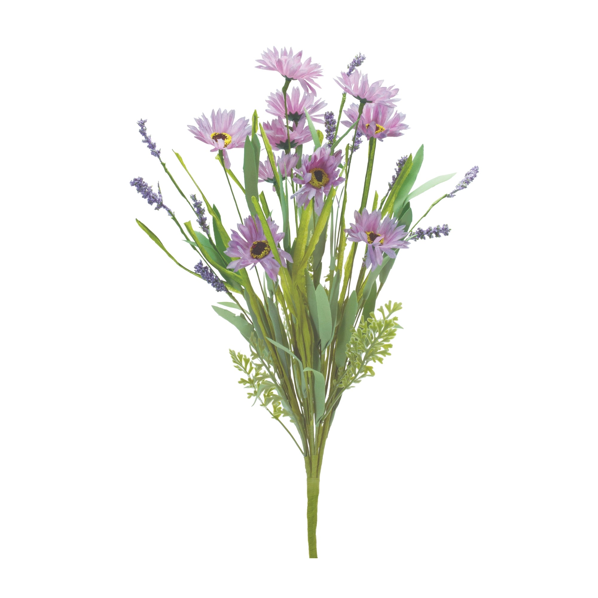 Mixed Daisy Bush 20”H Polyester