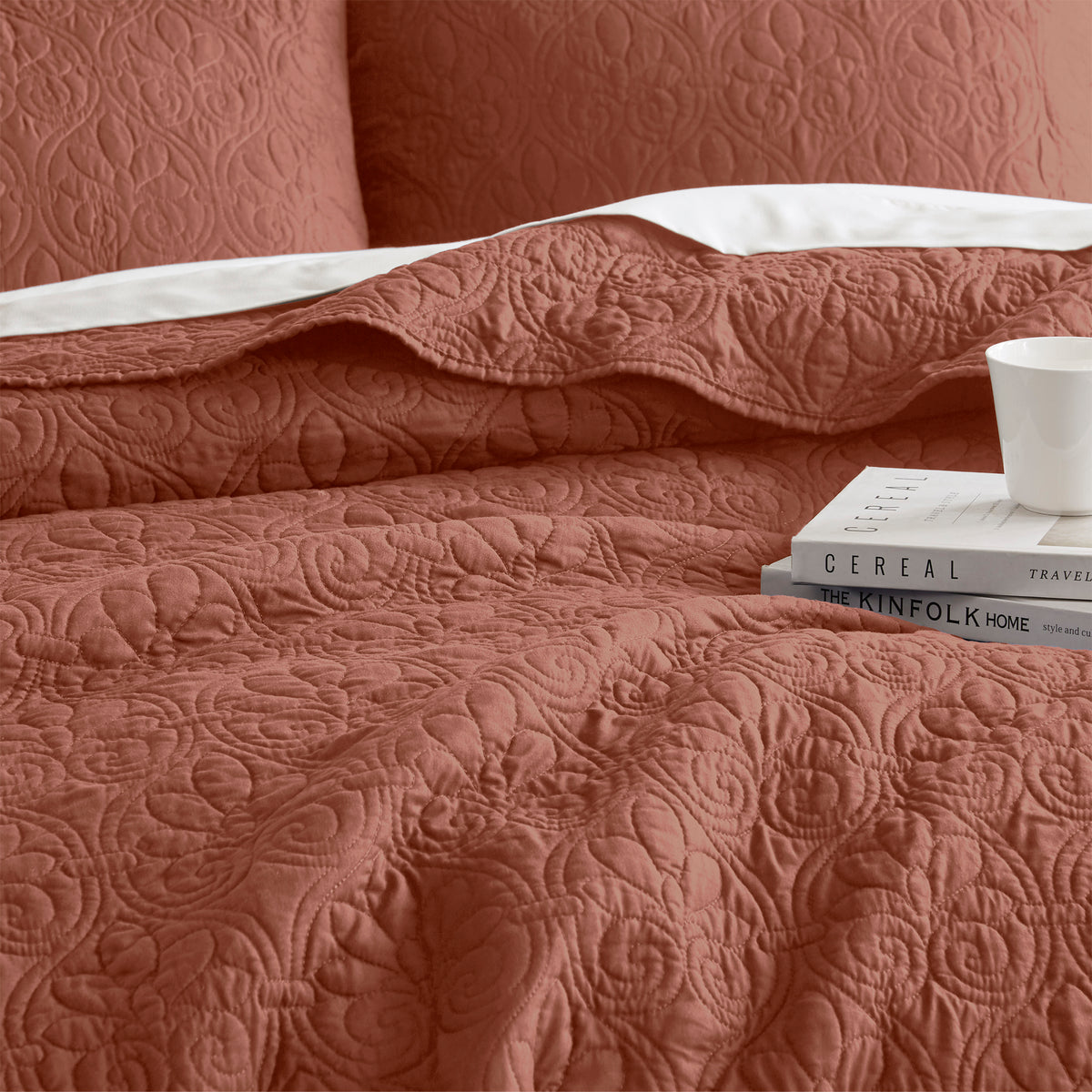 3 Piece Reversible Bedspread Set