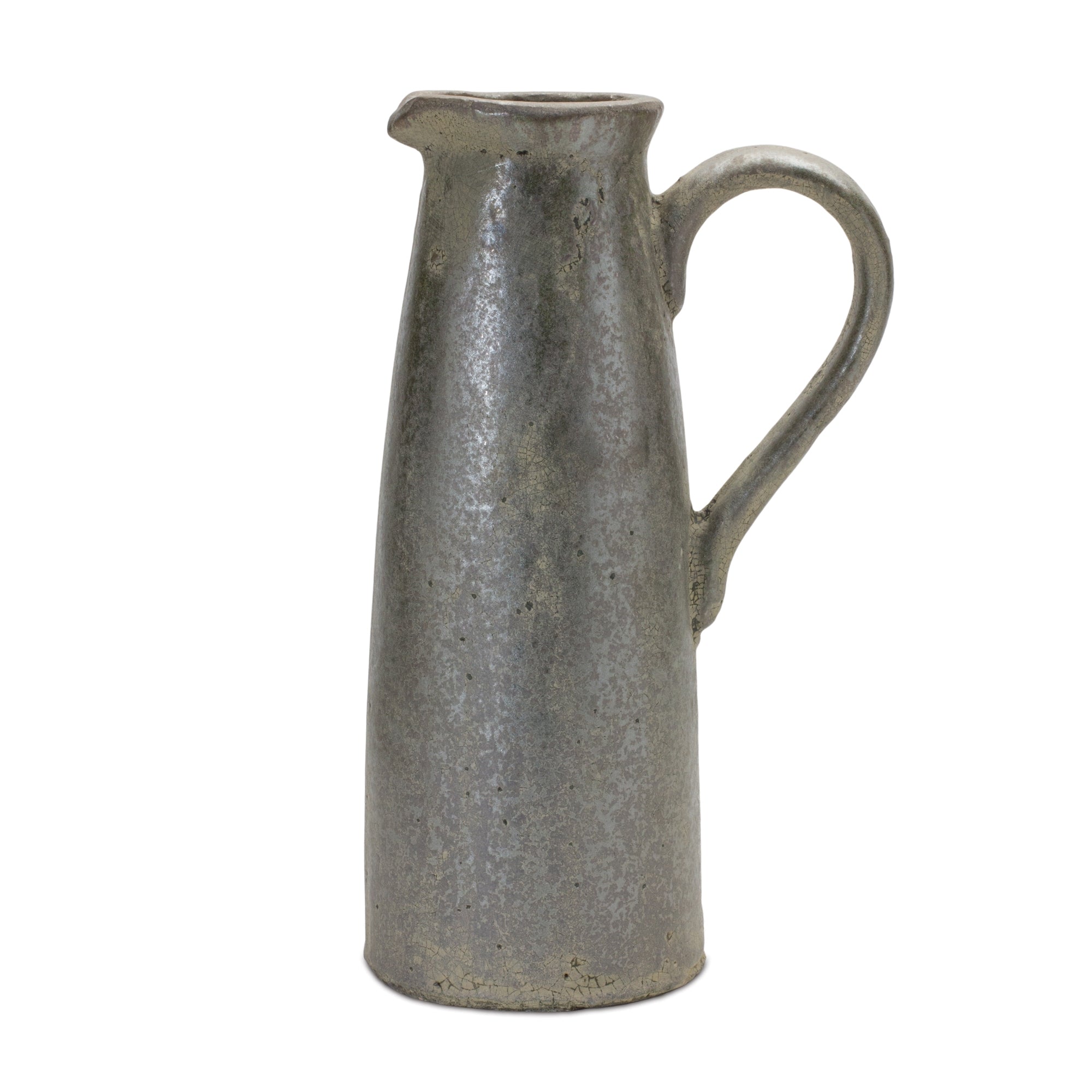 Pitcher 14.25”H Terra Cotta
