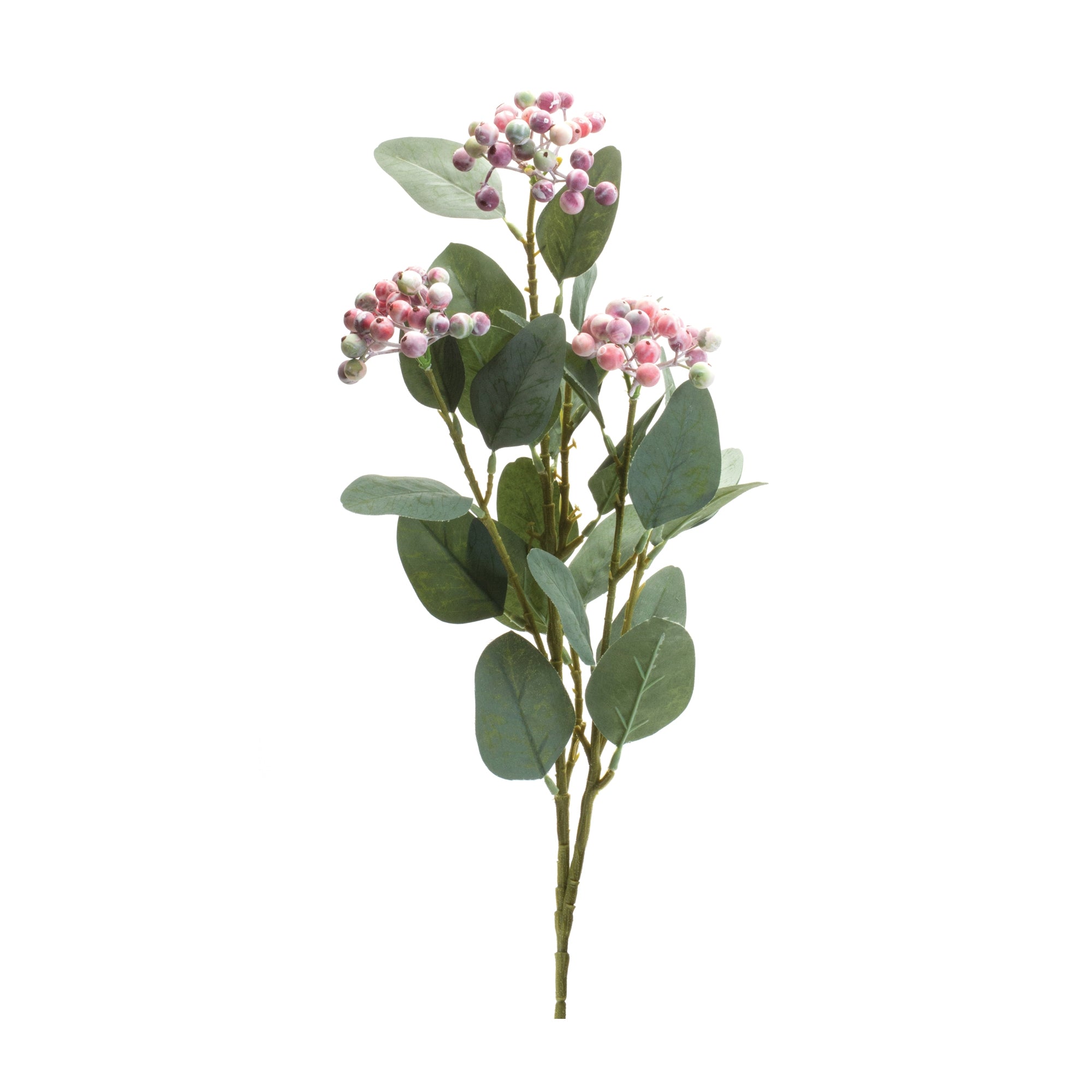Berry Spray 26”H Polyester