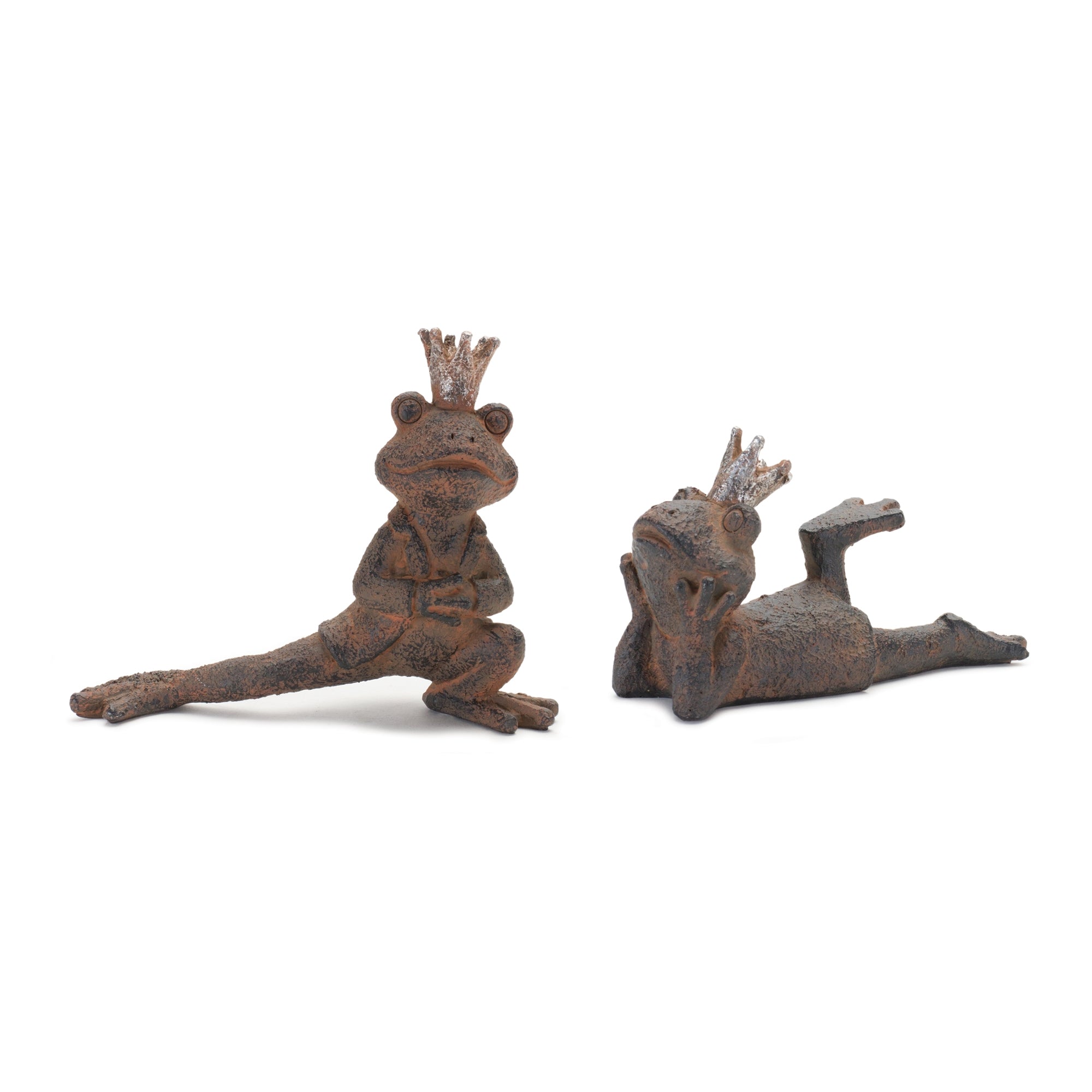 Royal Frog (2 Asst) 3.25"H, 4.75"H Resin