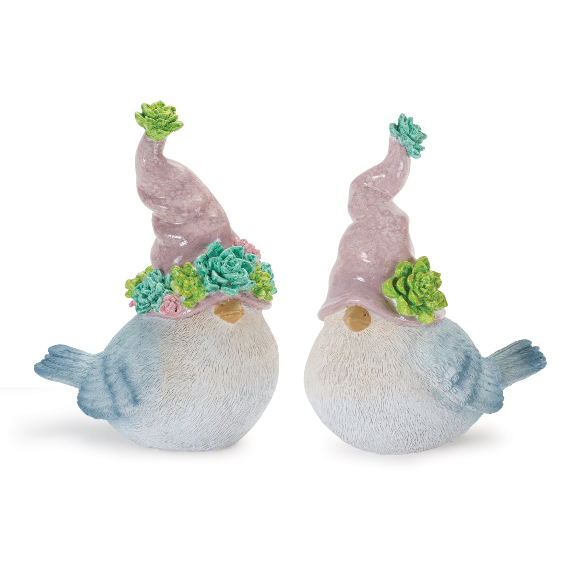 Bird (2 Asst) 6.75”H Resin