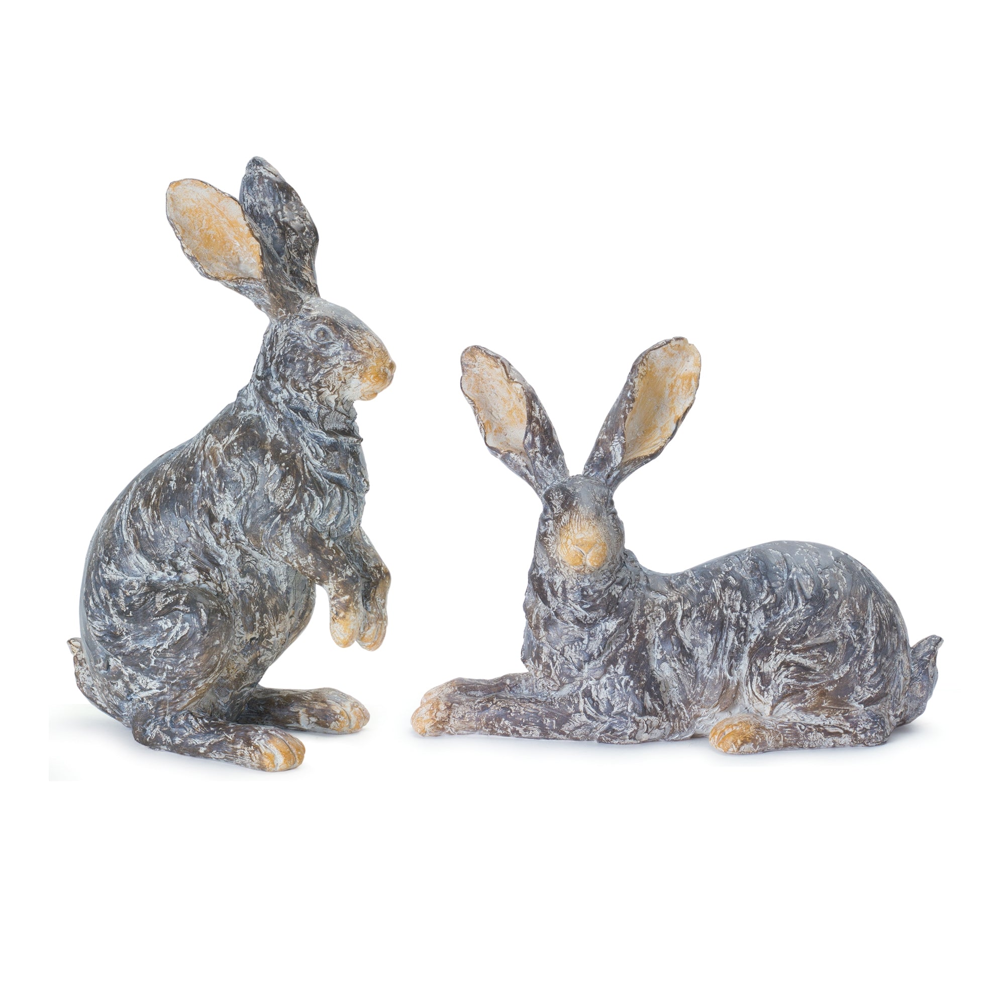 Rabbit (2 Asst) 6"H, 9"H Resin
