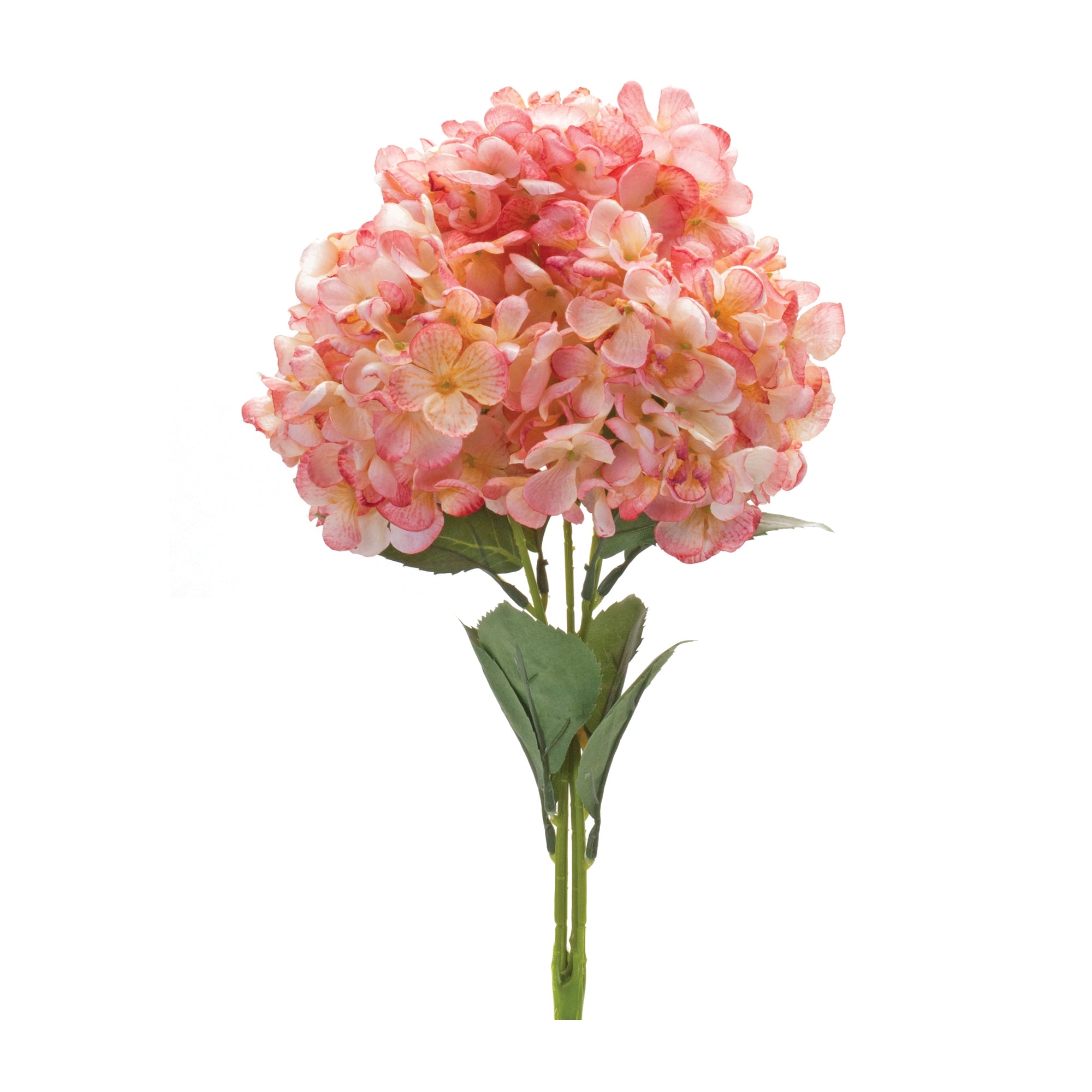 Hydrangea Bush 19”H Polyester