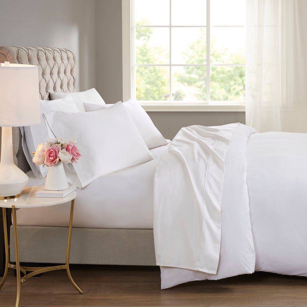 600 Thread Count Cotton Tri-Blend 4 PC Sheet Set