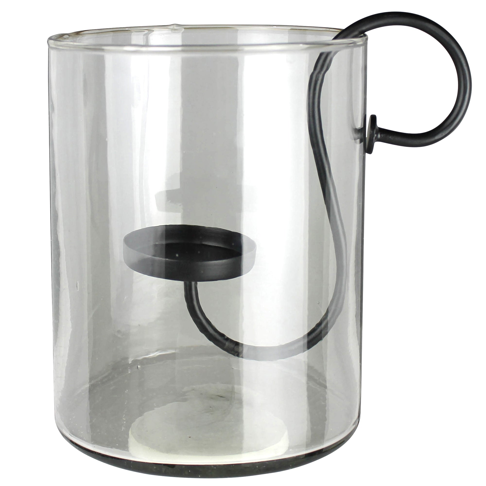 Court Hurricane with Metal Tealight Holder