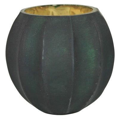 Scalloped Tealight Holder, Green