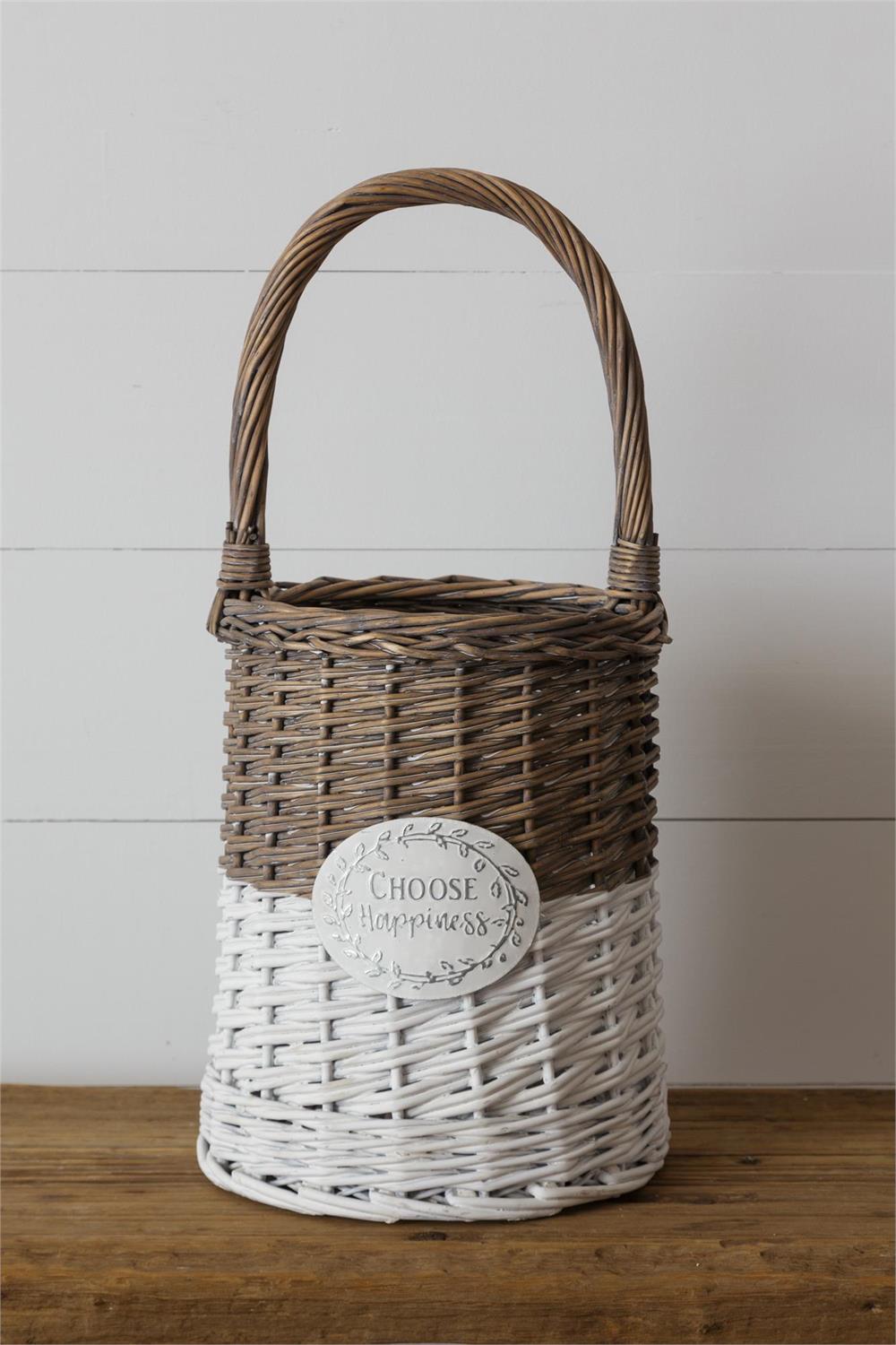 Basket - Choose Happiness, Round