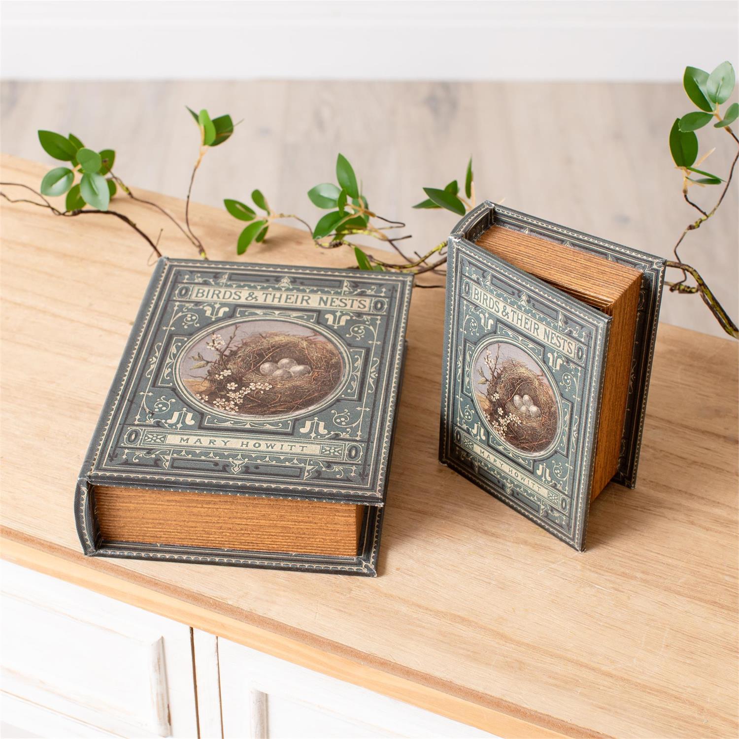 Nested Book Boxes - Nests (S/2)
