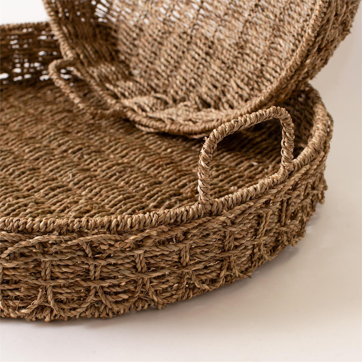 Simply Seagrass Trays (S/2)