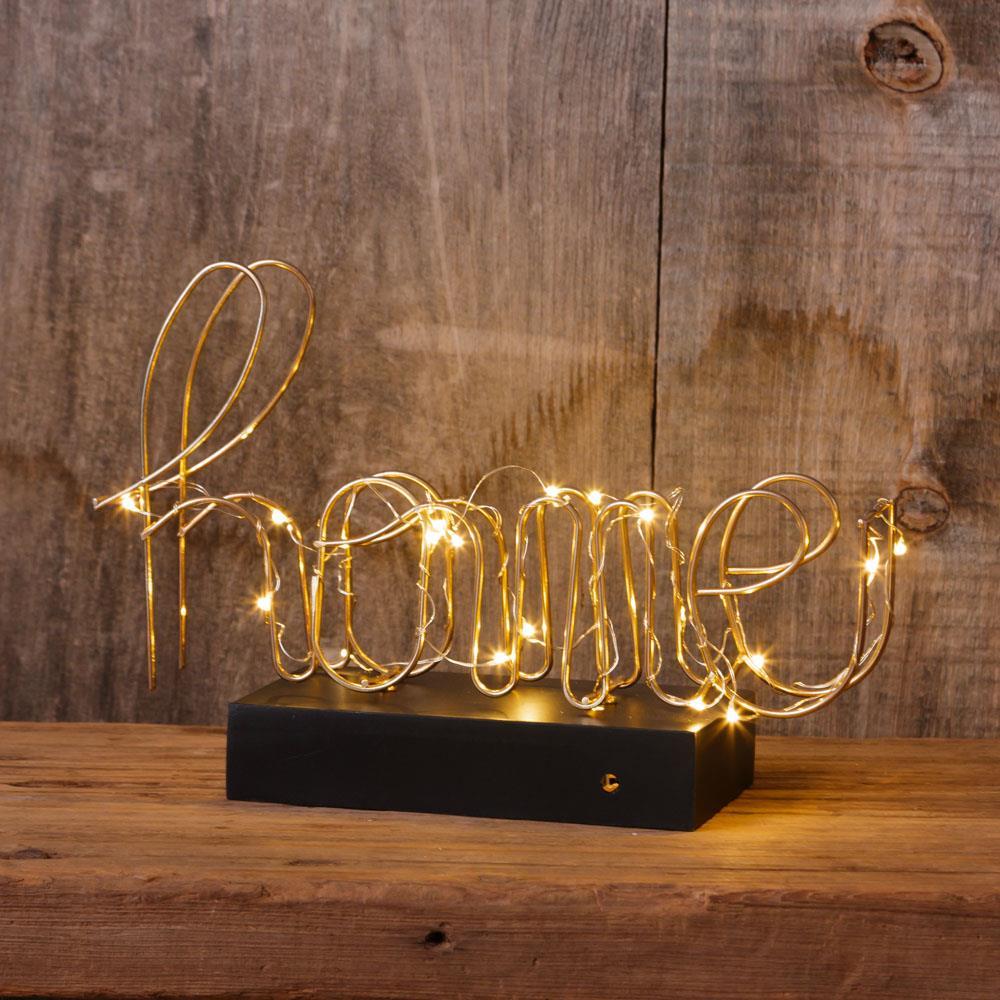 Word Sign - Home