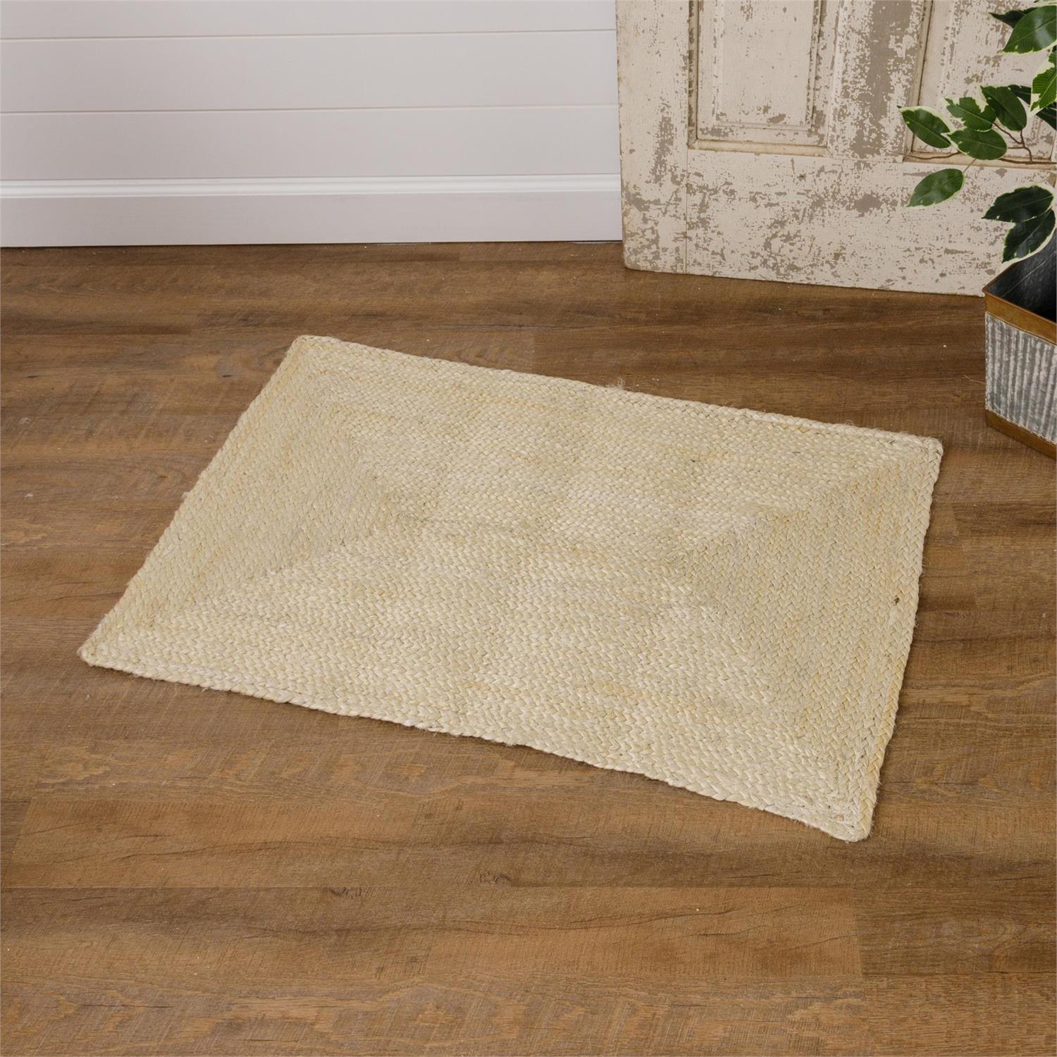 Bleached Jute Rug
