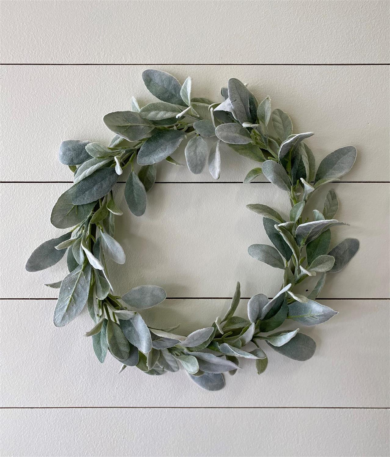 Wreath - Lambs Ear
